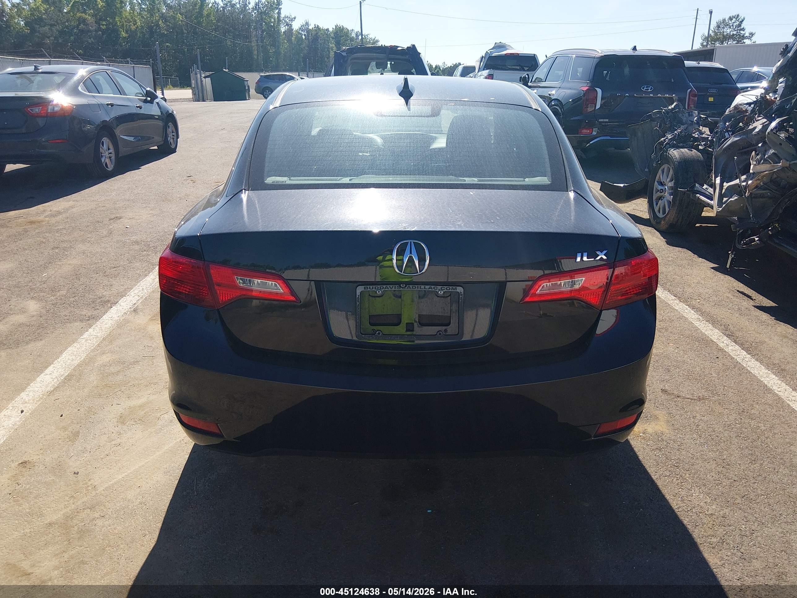 2014 Acura Ilx 2.0l Black vin: 19VDE1F32EE013981