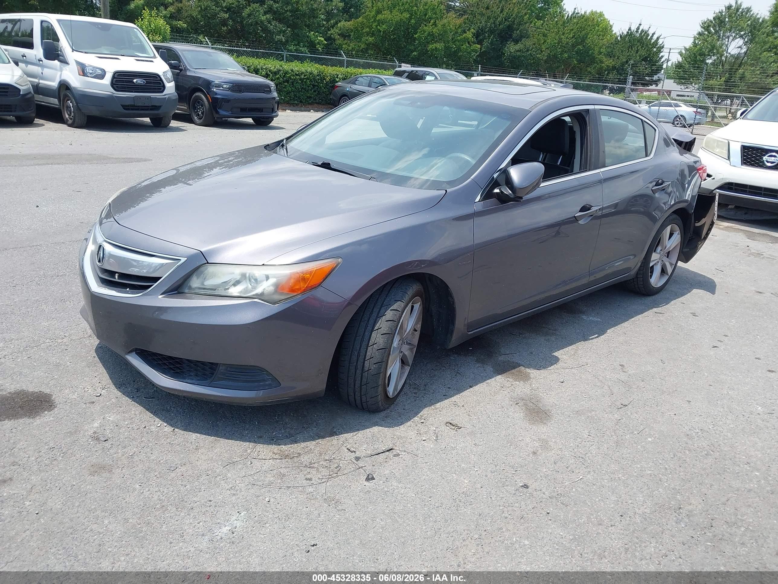 2015 Acura Ilx 2.0l Gray vin: 19VDE1F32FE001119
