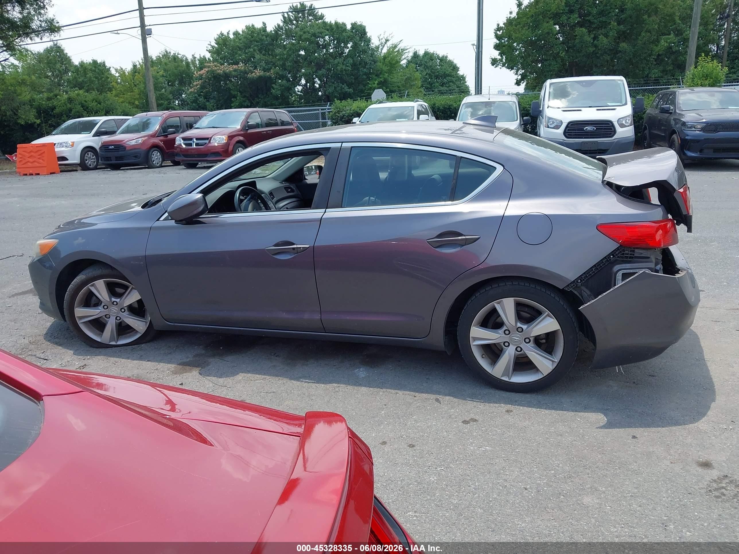 2015 Acura Ilx 2.0l Gray vin: 19VDE1F32FE001119