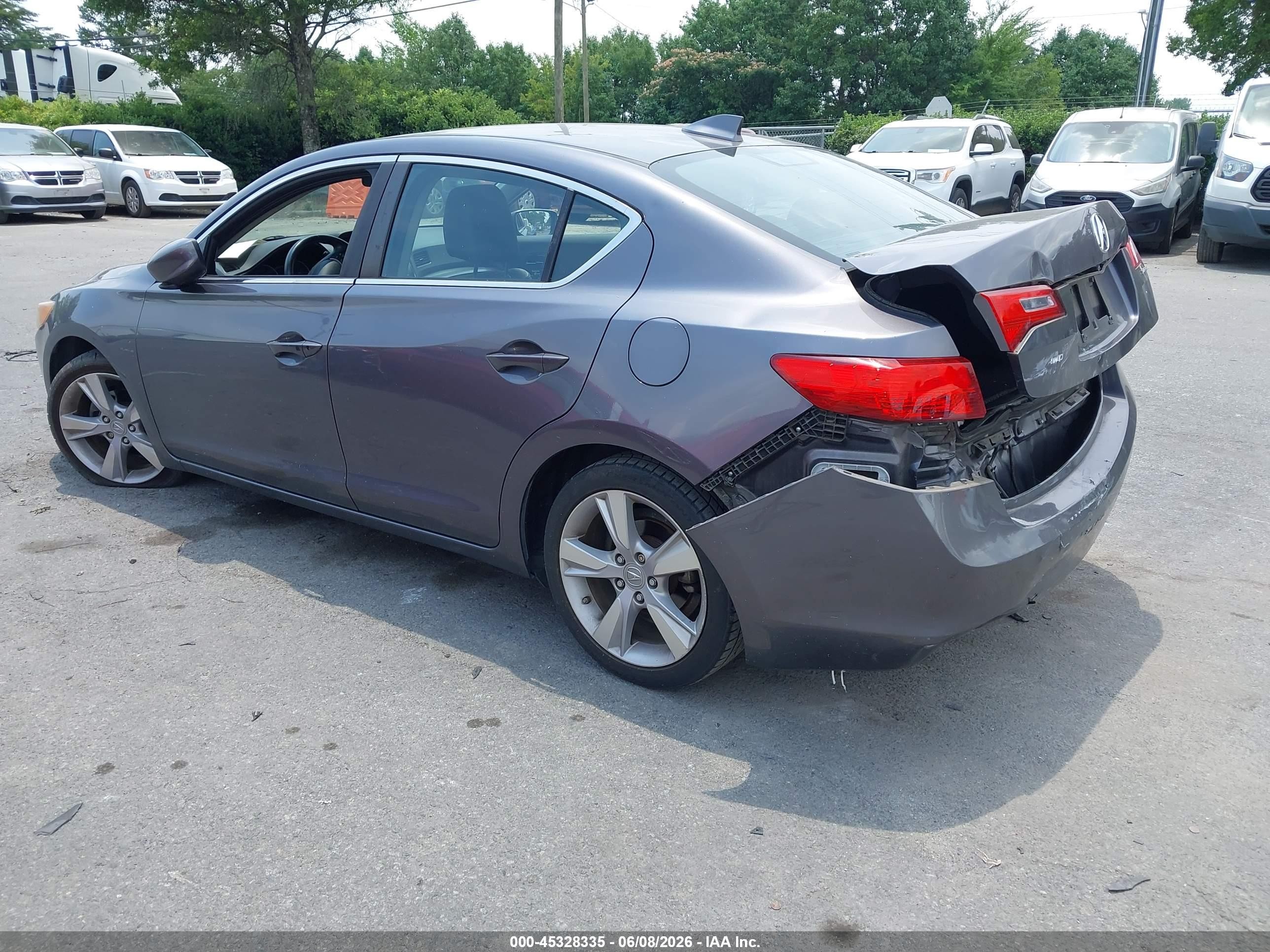 2015 Acura Ilx 2.0l Gray vin: 19VDE1F32FE001119