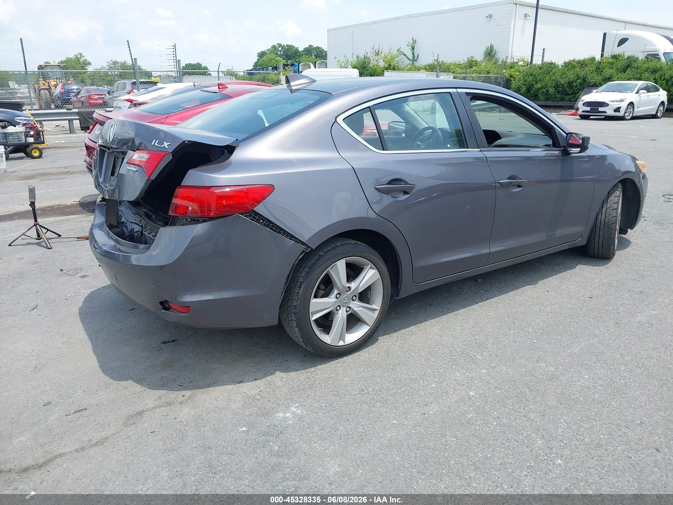 2015 Acura Ilx 2.0l Gray vin: 19VDE1F32FE001119