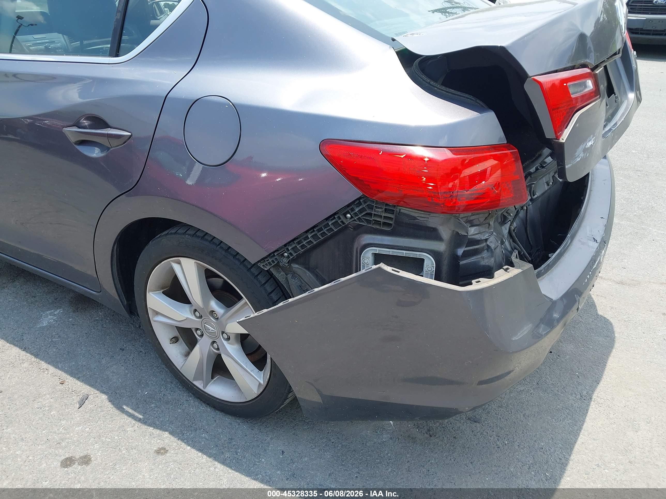 2015 Acura Ilx 2.0l Gray vin: 19VDE1F32FE001119