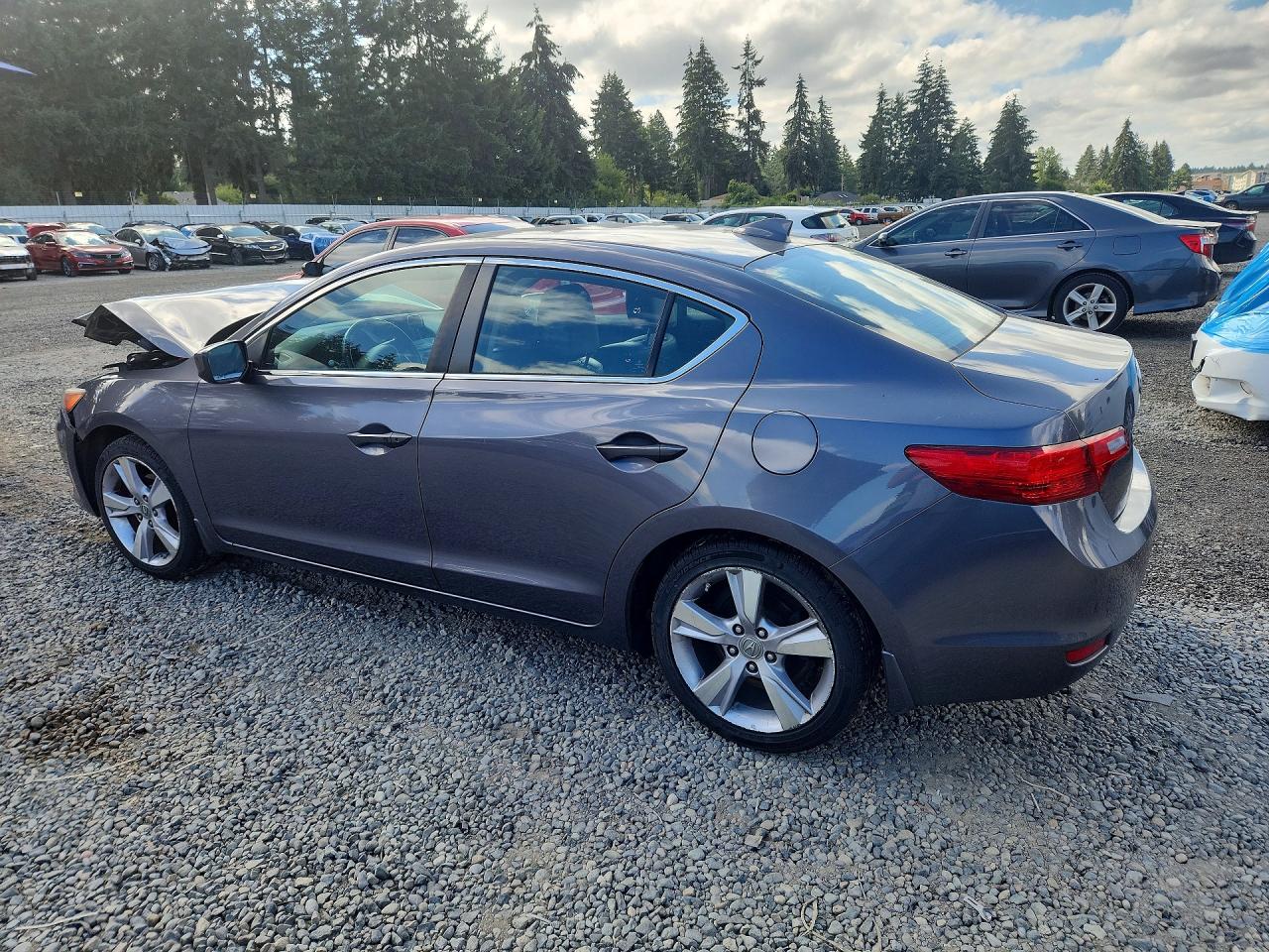 2015 Acura Ilx 20 Серый vin: 19VDE1F32FE001850