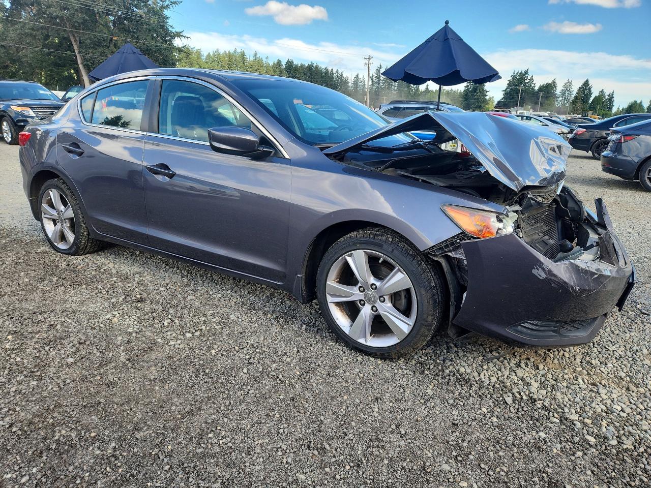 2015 Acura Ilx 20 Серый vin: 19VDE1F32FE001850