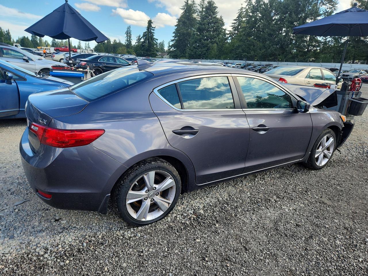 2015 Acura Ilx 20 Серый vin: 19VDE1F32FE001850