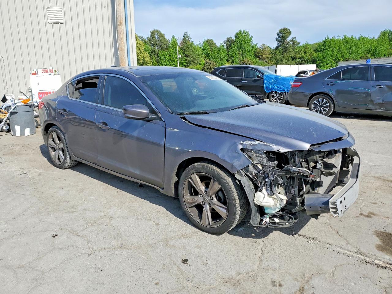 2015 Acura Ilx 20 Gray vin: 19VDE1F32FE005770