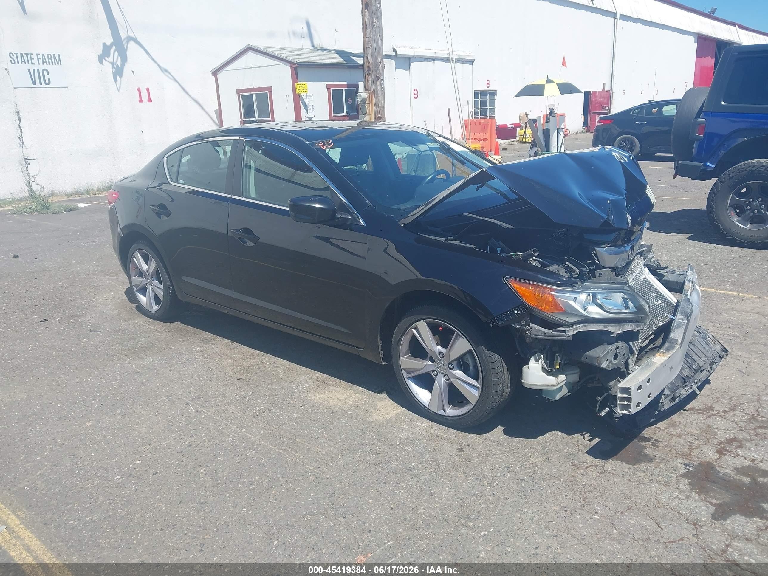 2015 Acura Ilx 2.0l Black vin: 19VDE1F32FE008717