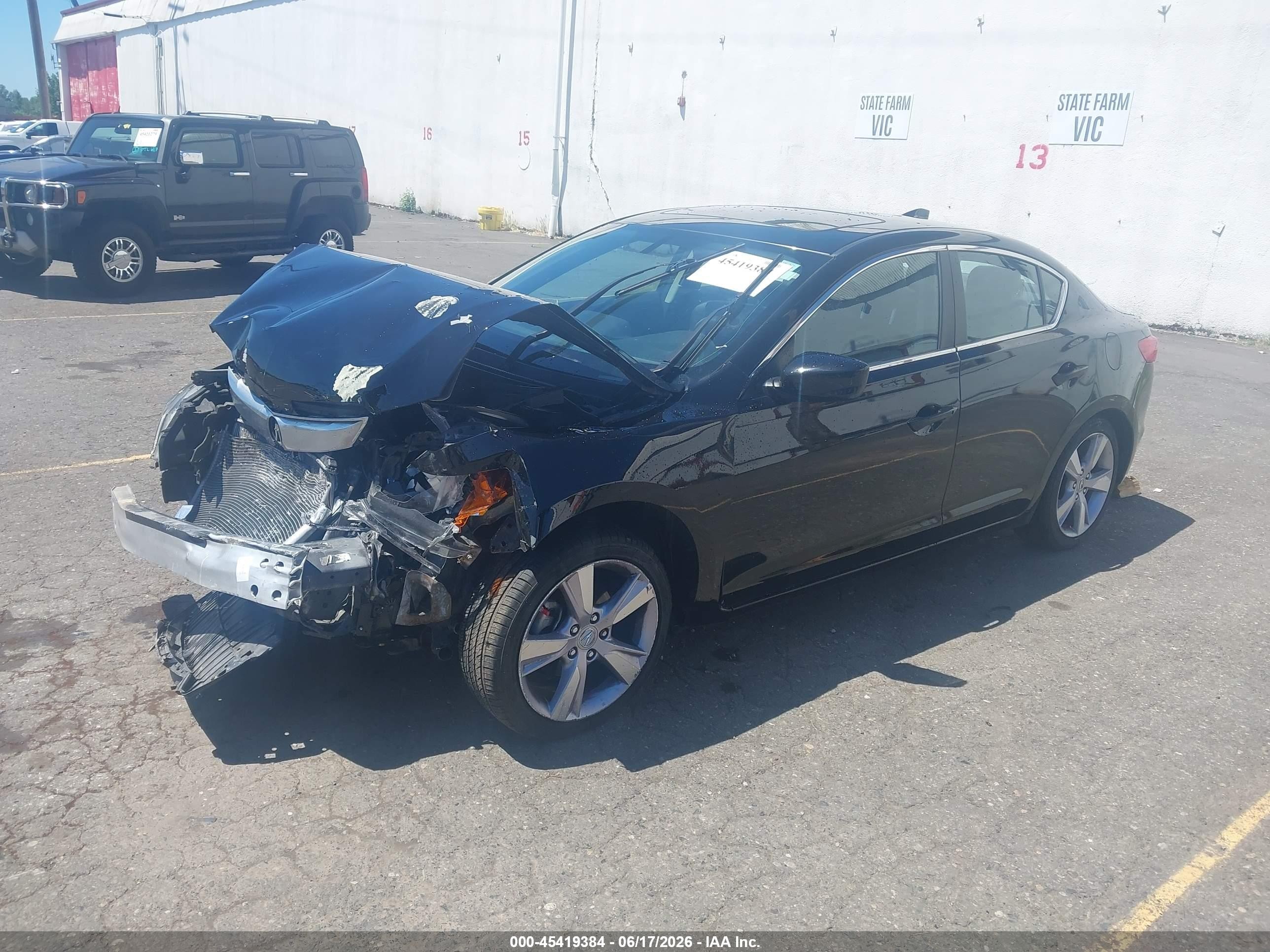 2015 Acura Ilx 2.0l Black vin: 19VDE1F32FE008717