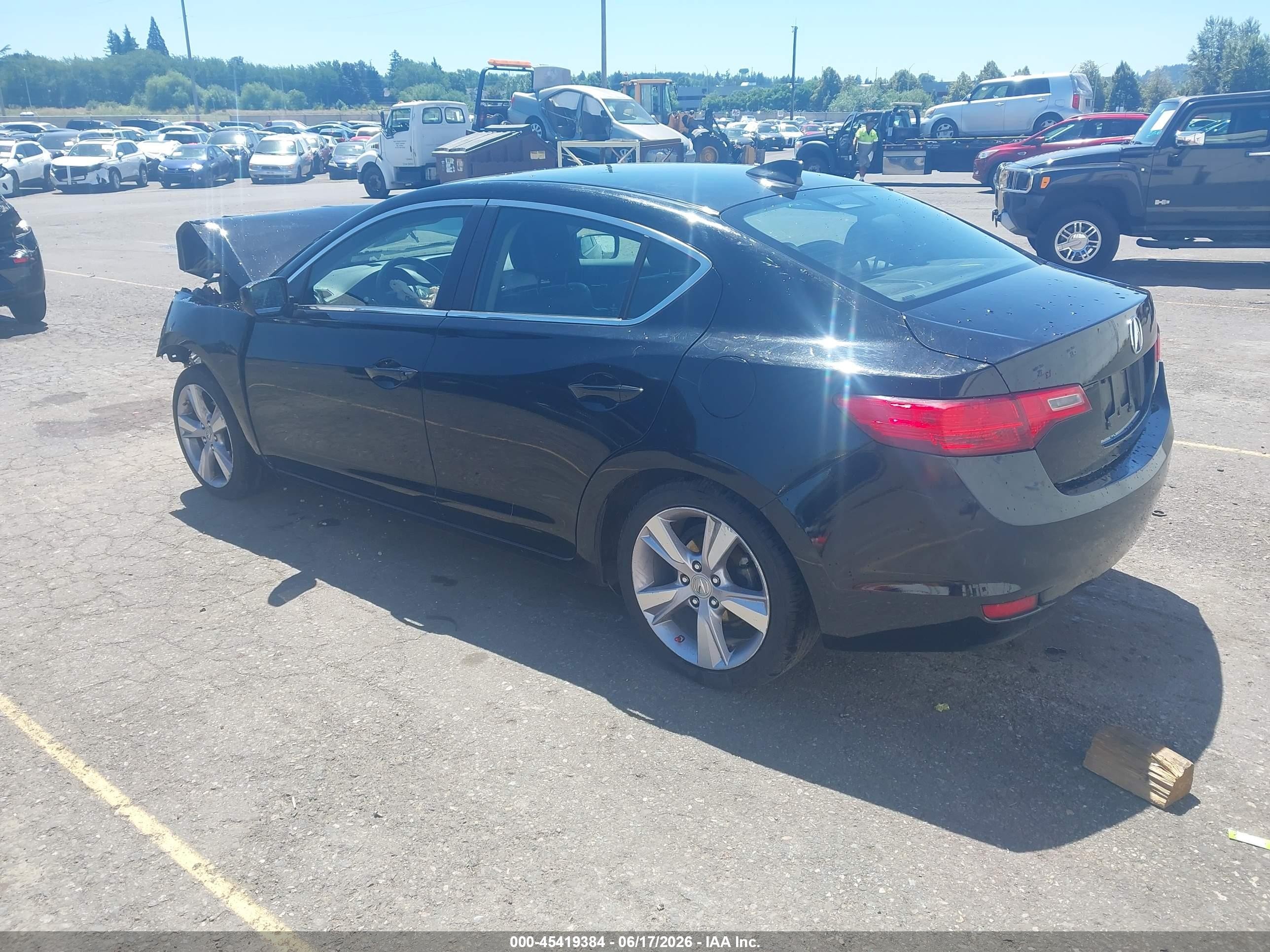 2015 Acura Ilx 2.0l Black vin: 19VDE1F32FE008717