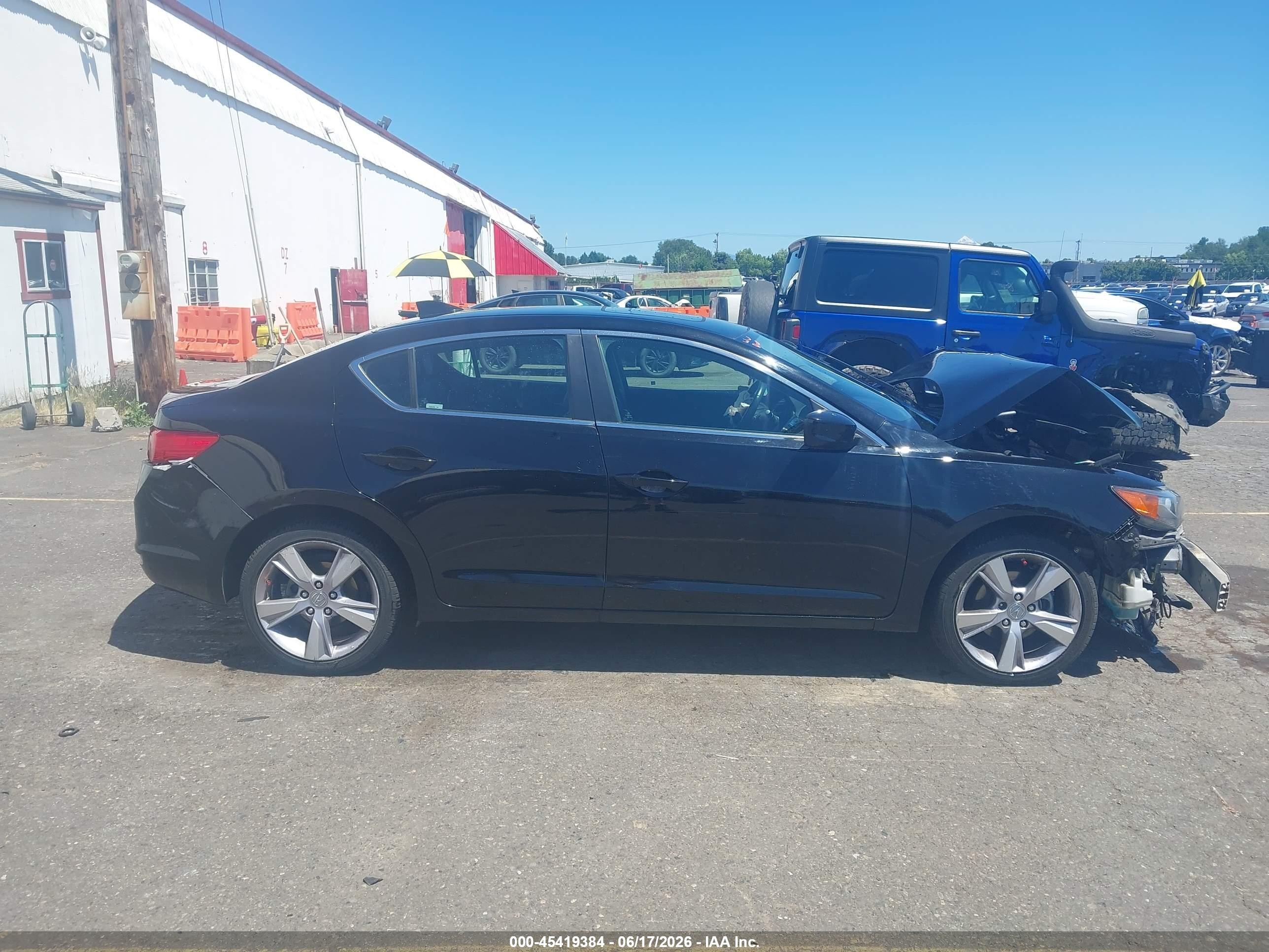 2015 Acura Ilx 2.0l Black vin: 19VDE1F32FE008717