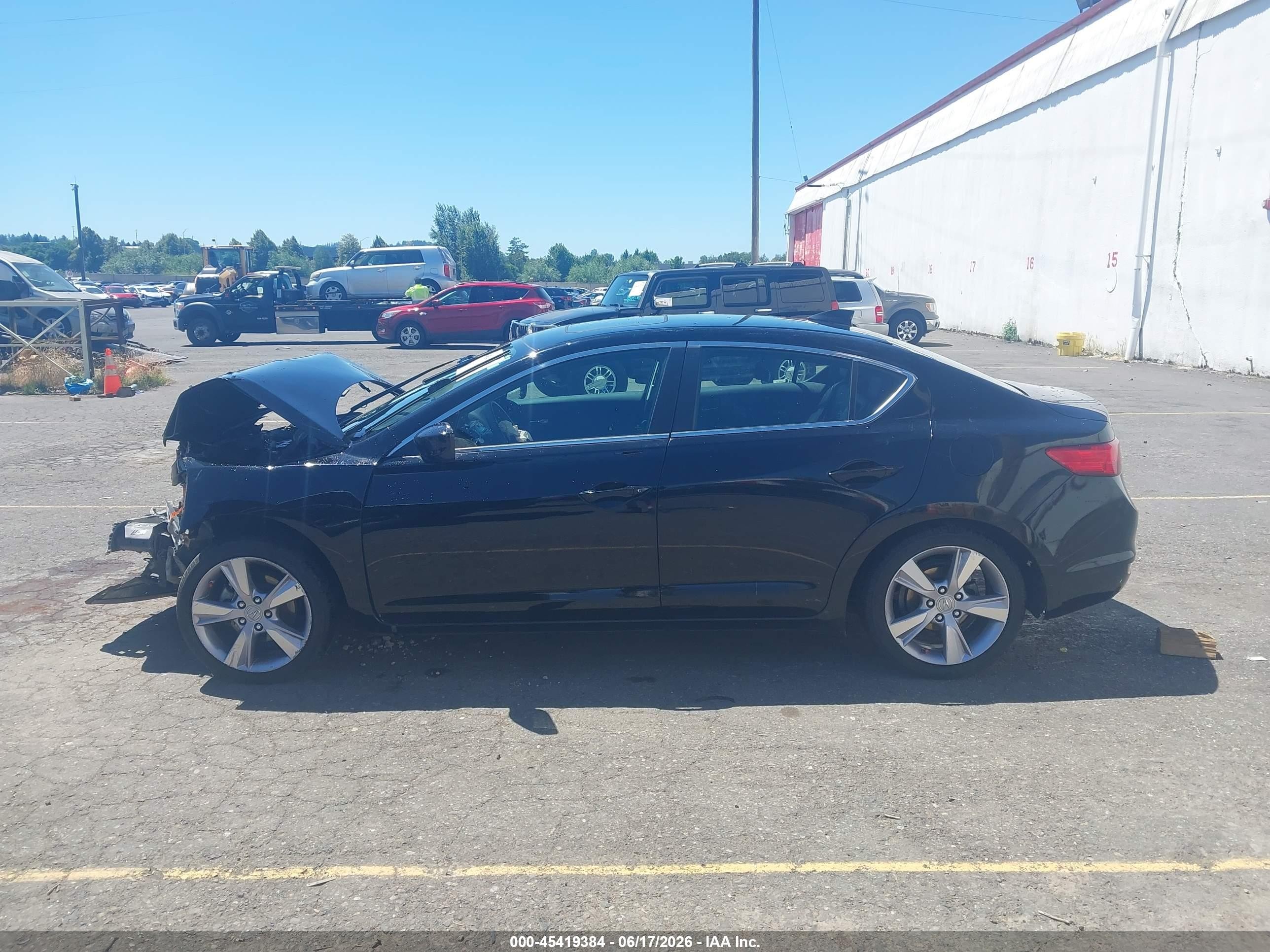 2015 Acura Ilx 2.0l Black vin: 19VDE1F32FE008717