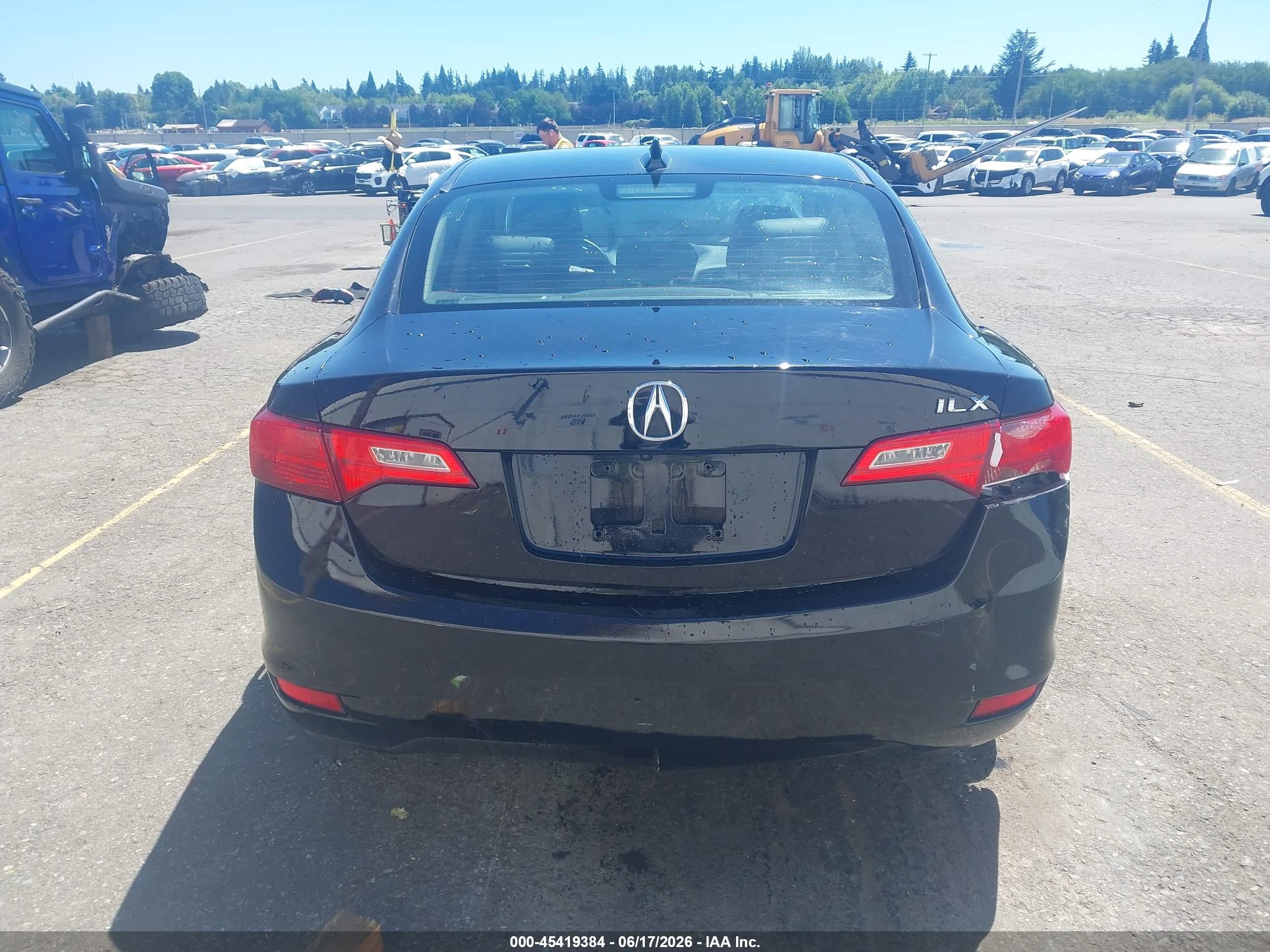 2015 Acura Ilx 2.0l Black vin: 19VDE1F32FE008717