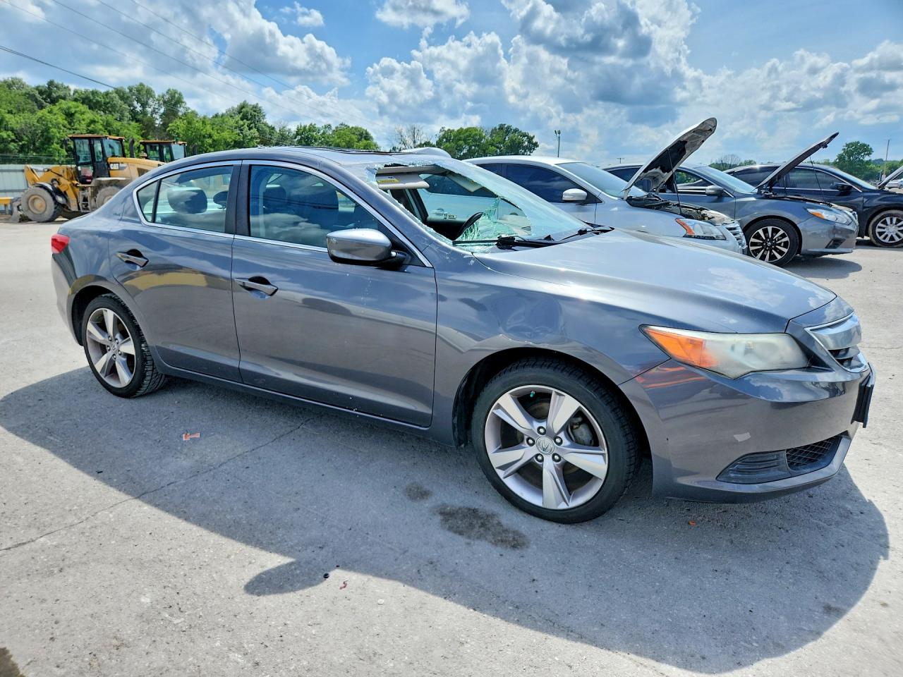 2014 Acura Ilx 20 Gray vin: 19VDE1F33EE014170