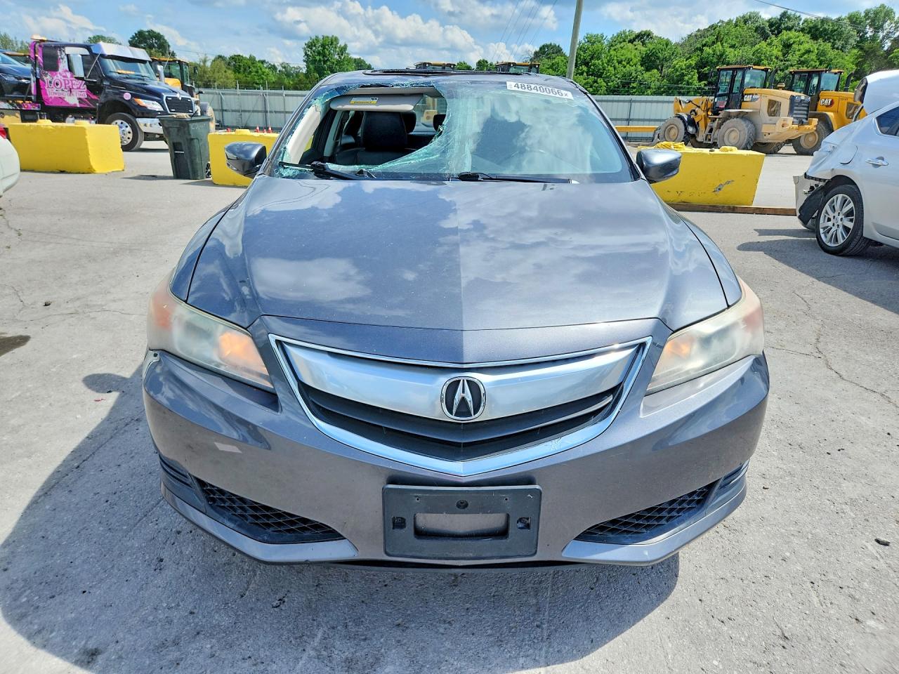 2014 Acura Ilx 20 Gray vin: 19VDE1F33EE014170