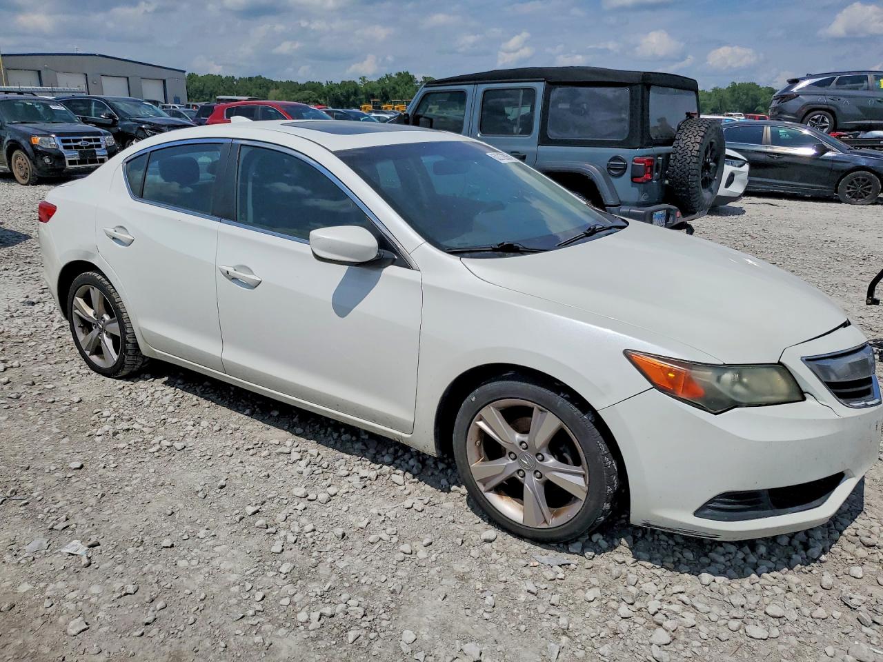 2015 Acura Ilx 20 White vin: 19VDE1F33FE004689