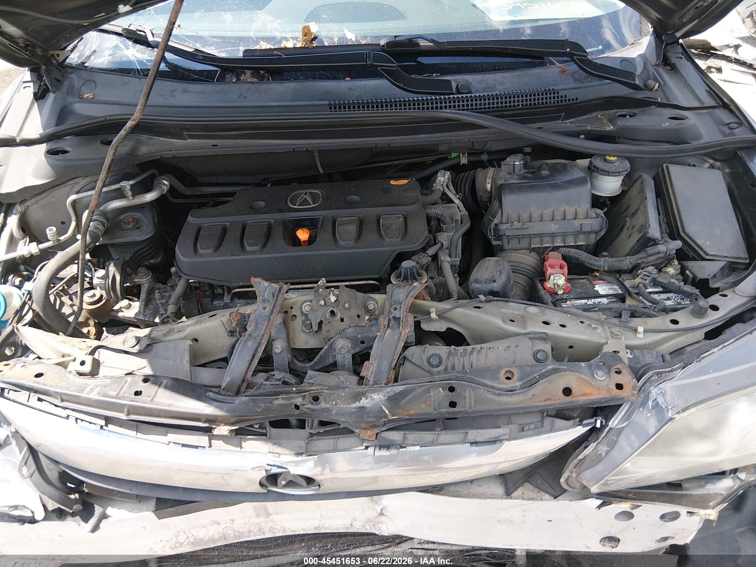 2014 Acura Ilx 2.0l Gray vin: 19VDE1F34EE008278