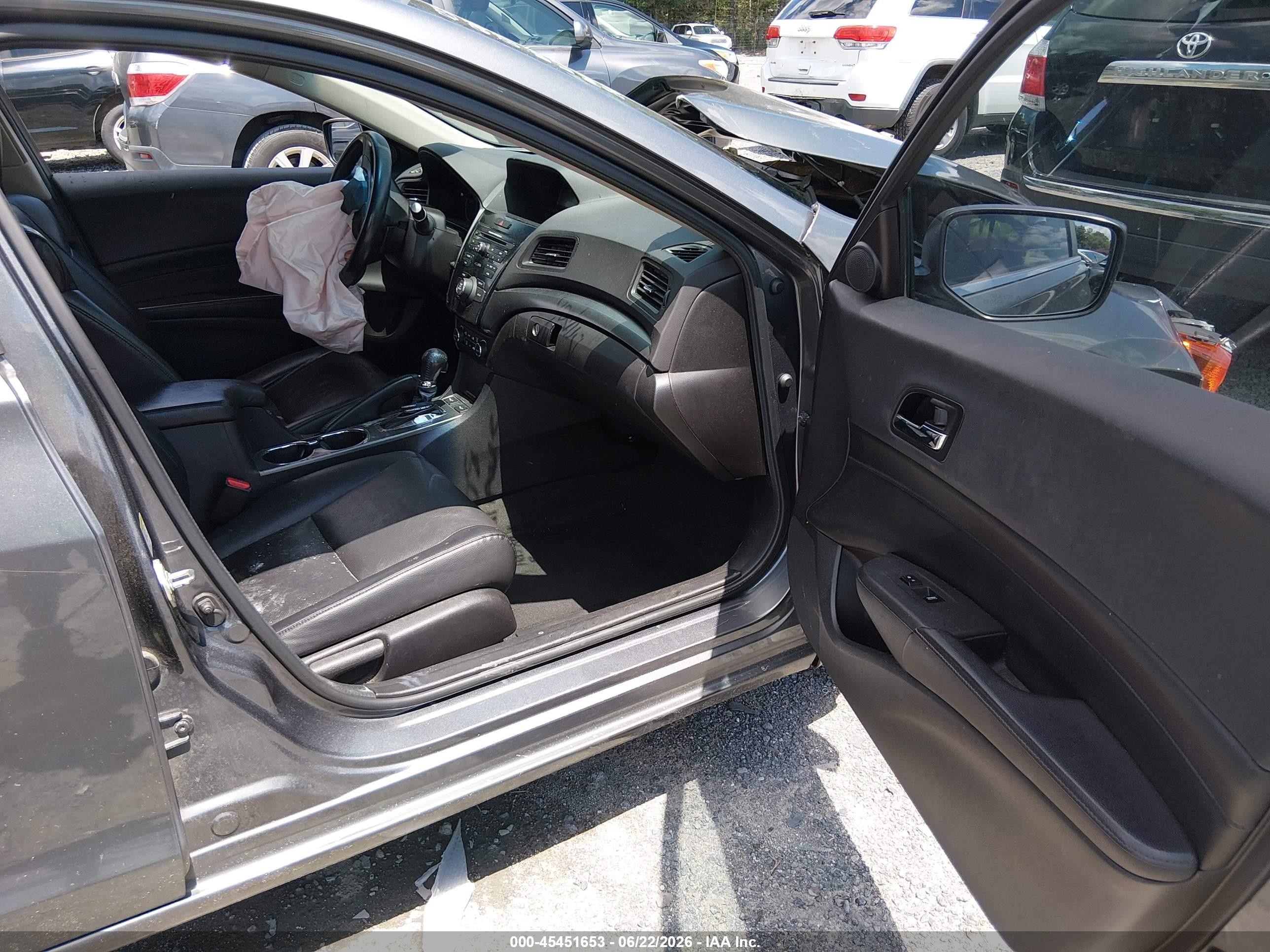 2014 Acura Ilx 2.0l Gray vin: 19VDE1F34EE008278