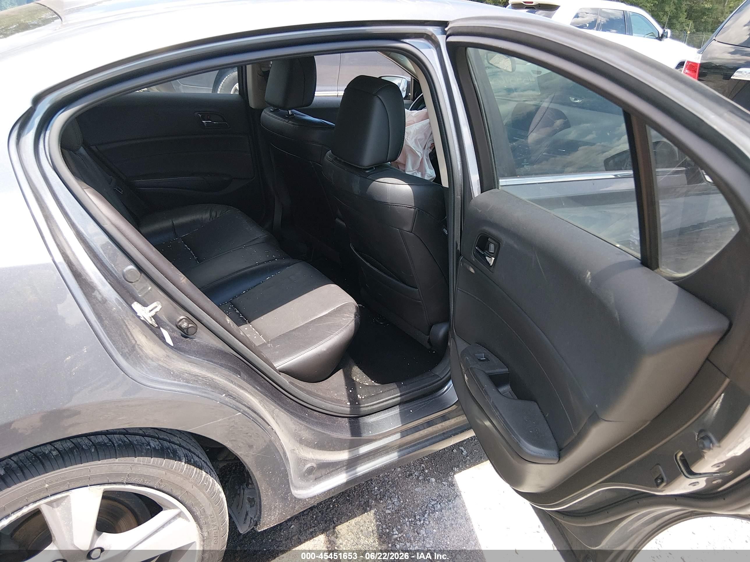 2014 Acura Ilx 2.0l Gray vin: 19VDE1F34EE008278