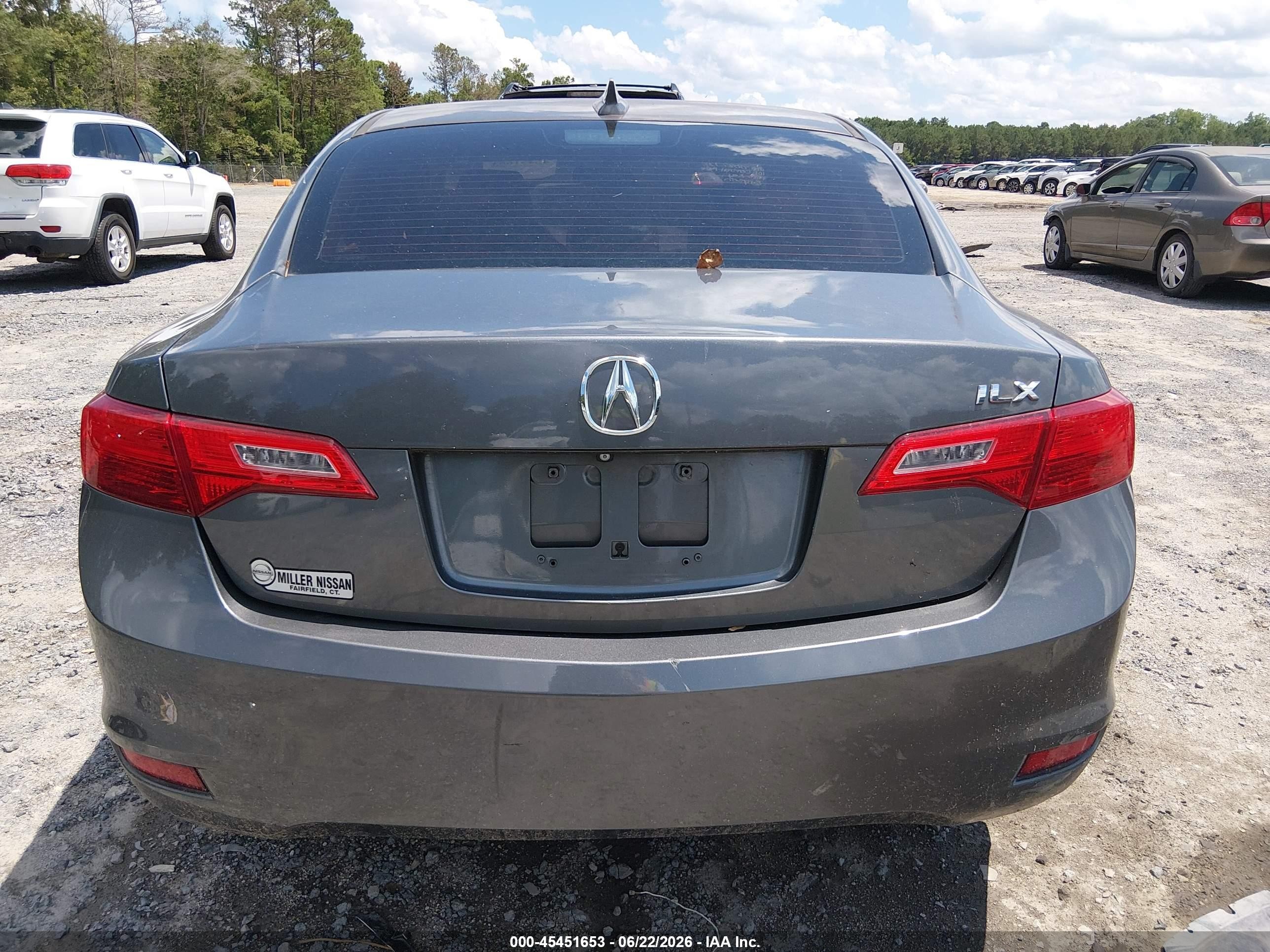 2014 Acura Ilx 2.0l Gray vin: 19VDE1F34EE008278