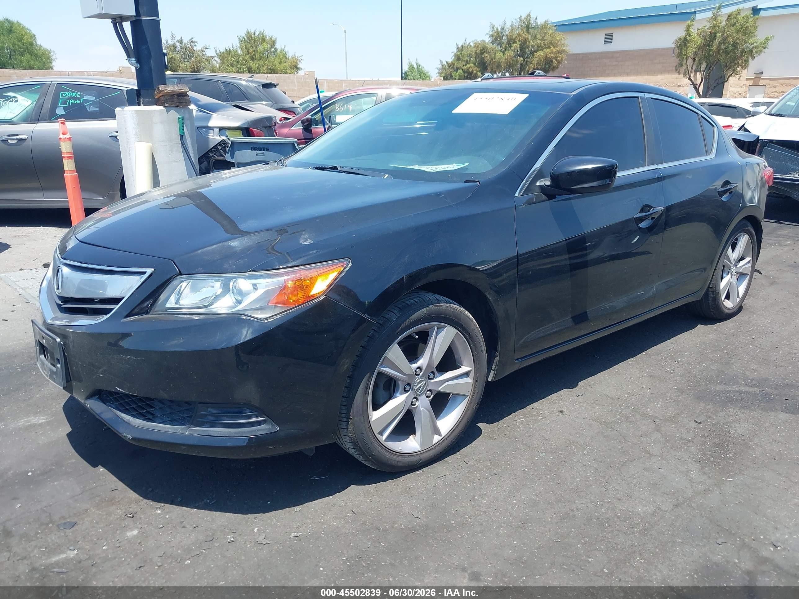 2014 Acura Ilx 2.0l Black vin: 19VDE1F34EE008720