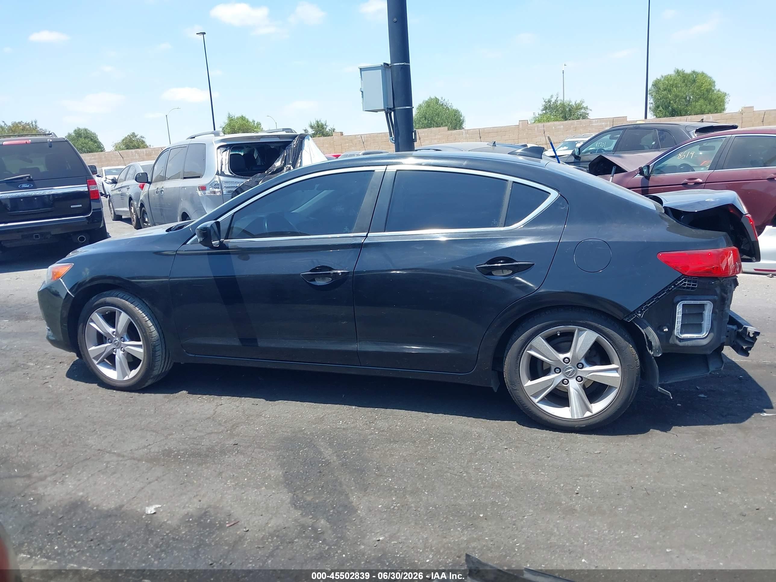 2014 Acura Ilx 2.0l Black vin: 19VDE1F34EE008720