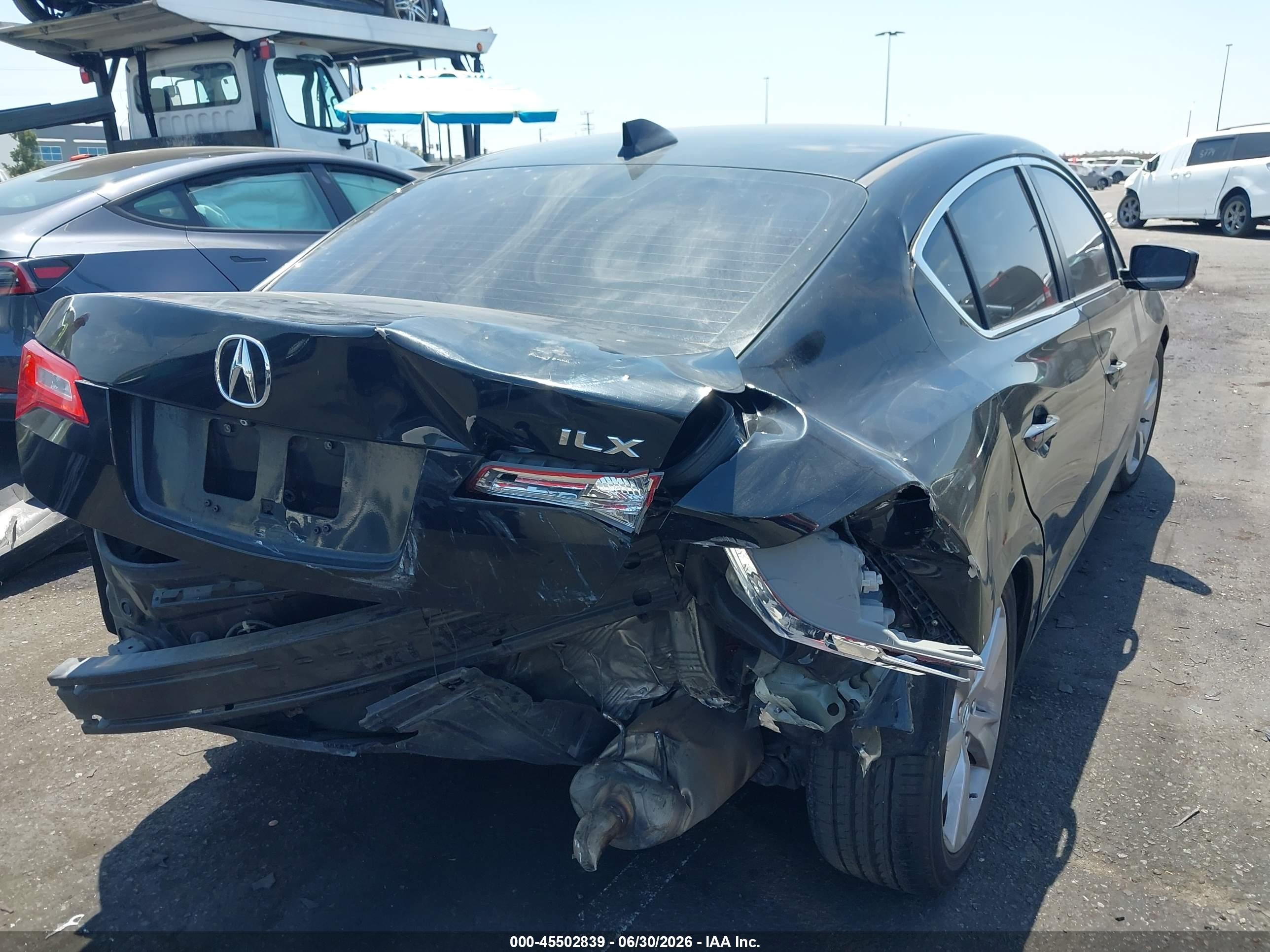 2014 Acura Ilx 2.0l Black vin: 19VDE1F34EE008720