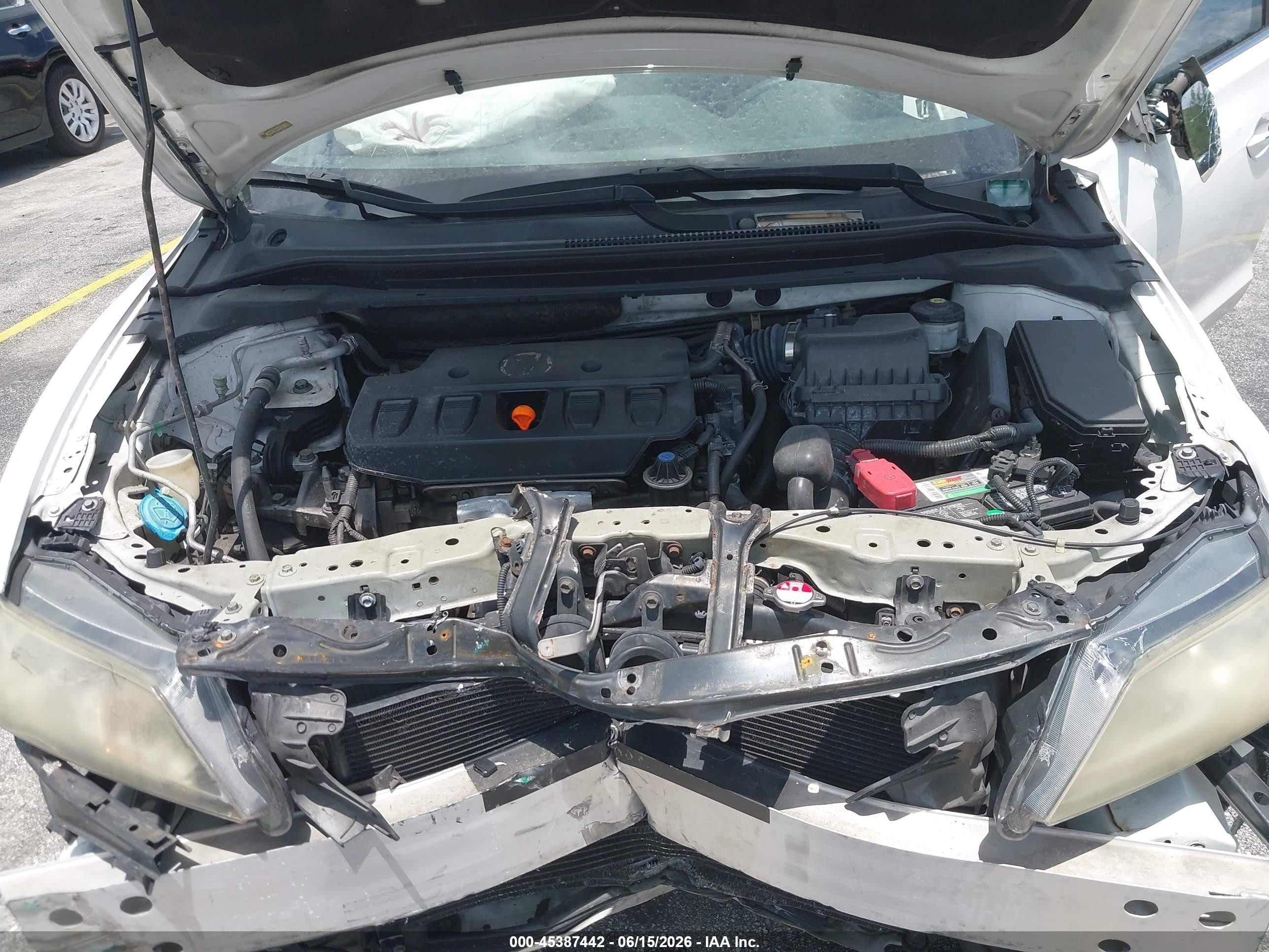 2014 Acura Ilx 2.0l White vin: 19VDE1F34EE010144