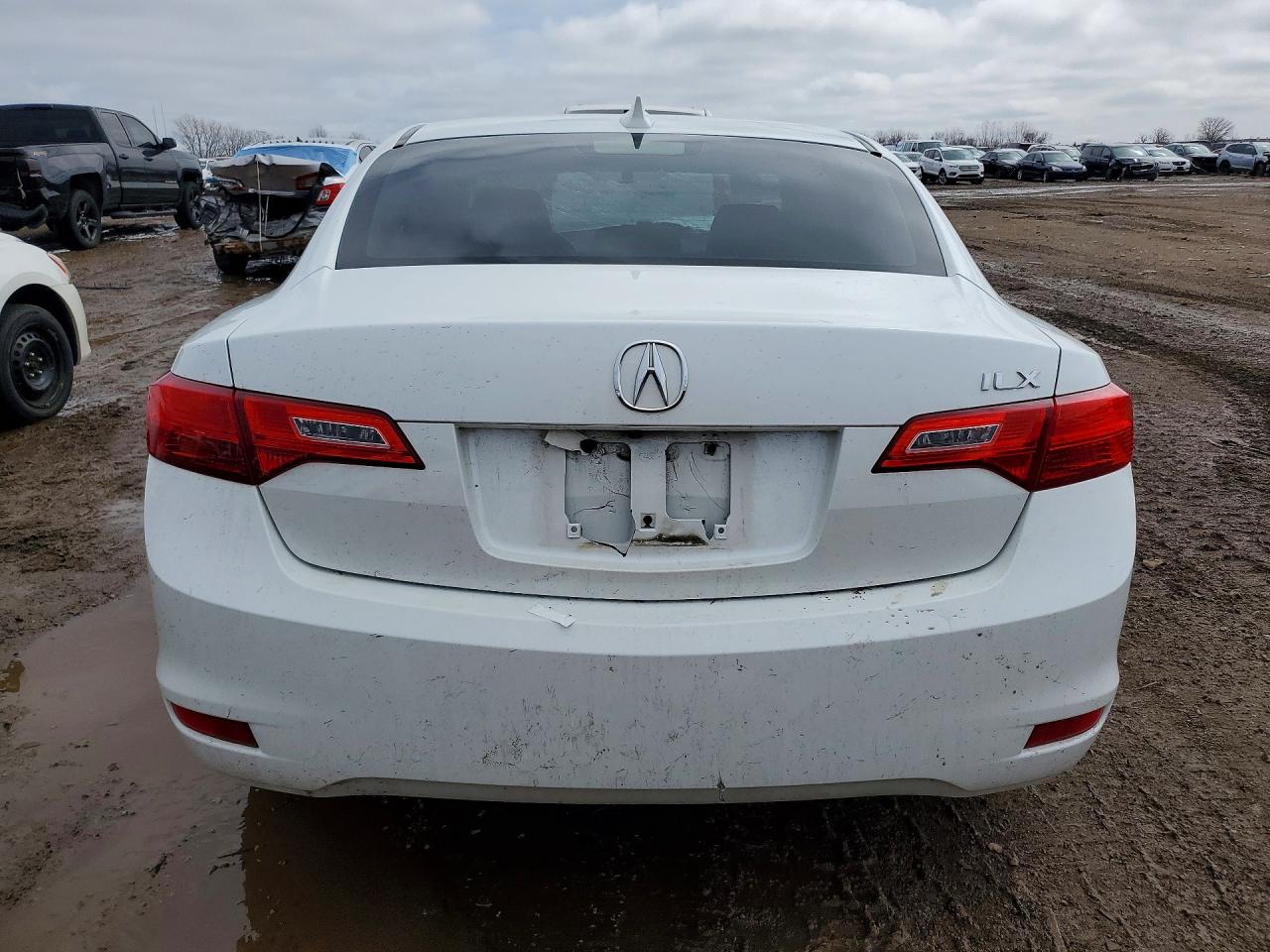 2015 Acura Ilx 20 White vin: 19VDE1F34FE000571