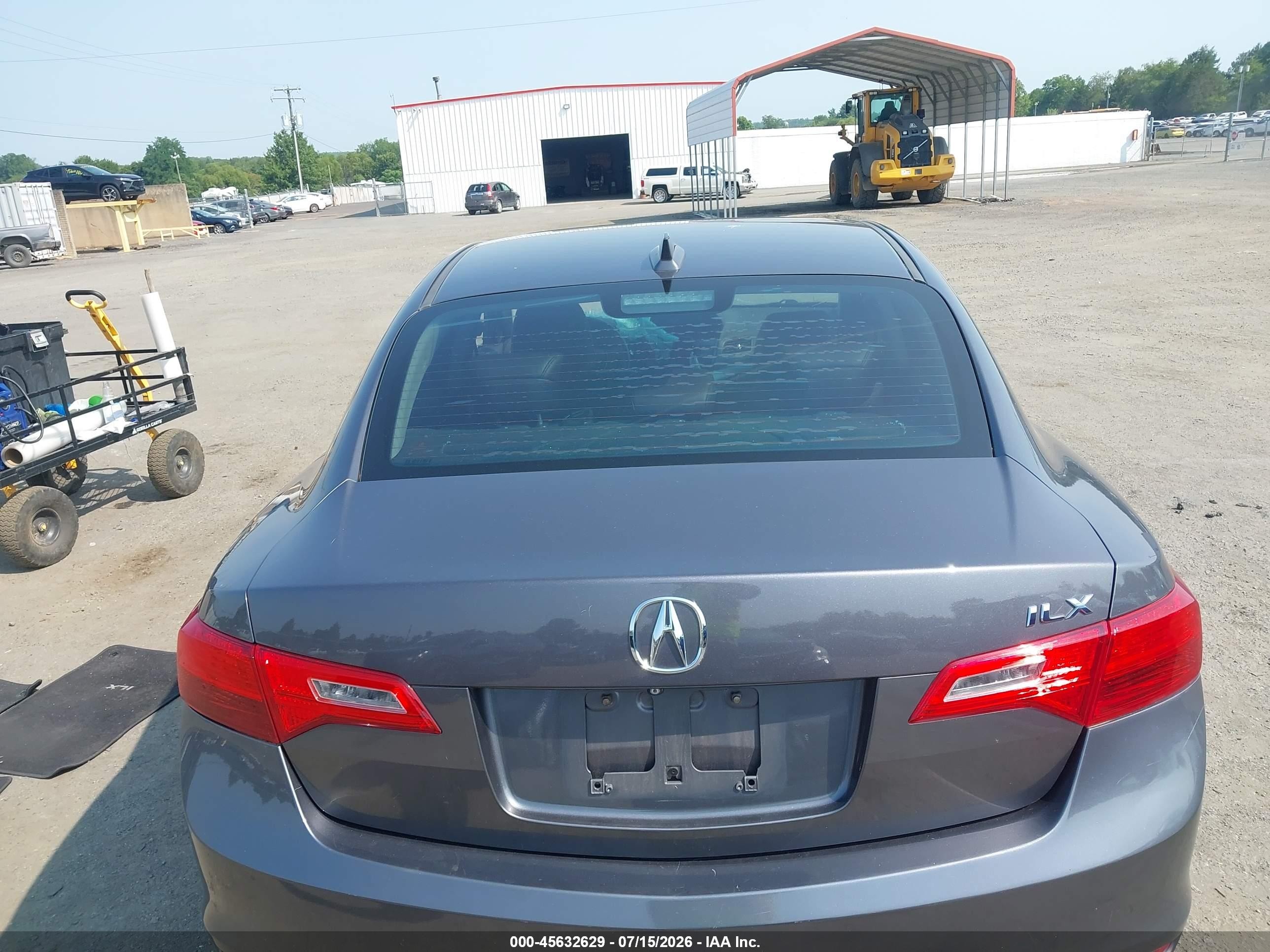 2015 Acura Ilx 2.0l Silver vin: 19VDE1F34FE002367