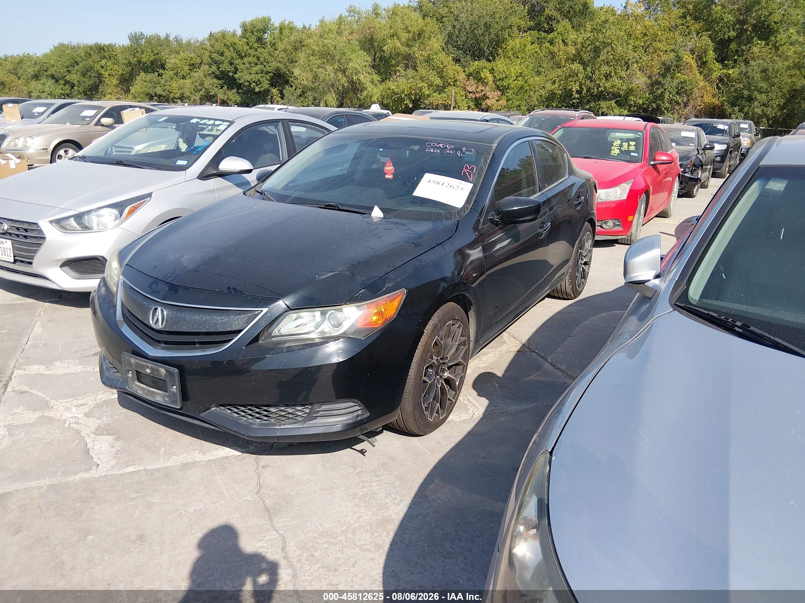 2015 Acura Ilx 2.0l Black vin: 19VDE1F34FE006080