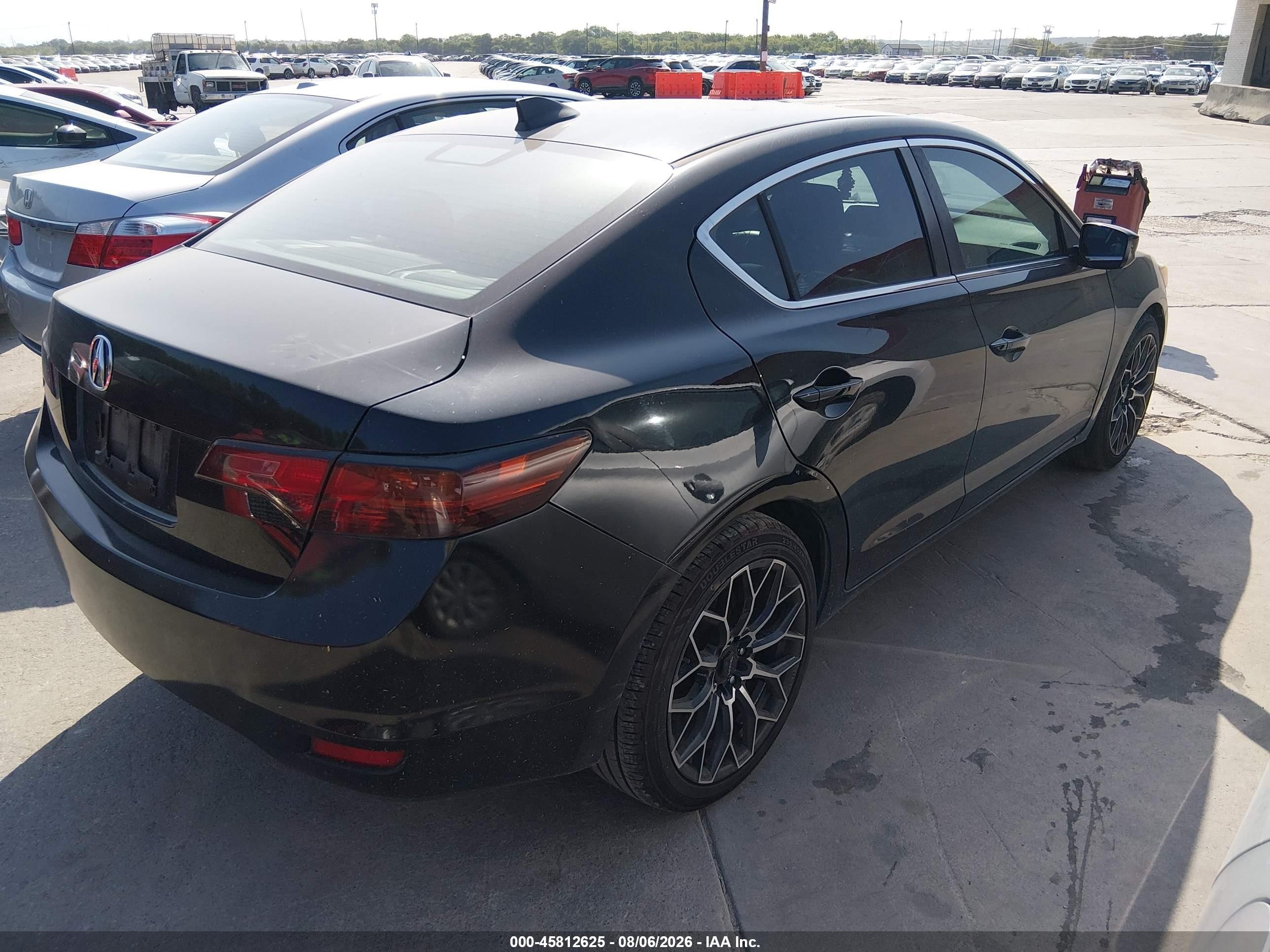 2015 Acura Ilx 2.0l Black vin: 19VDE1F34FE006080