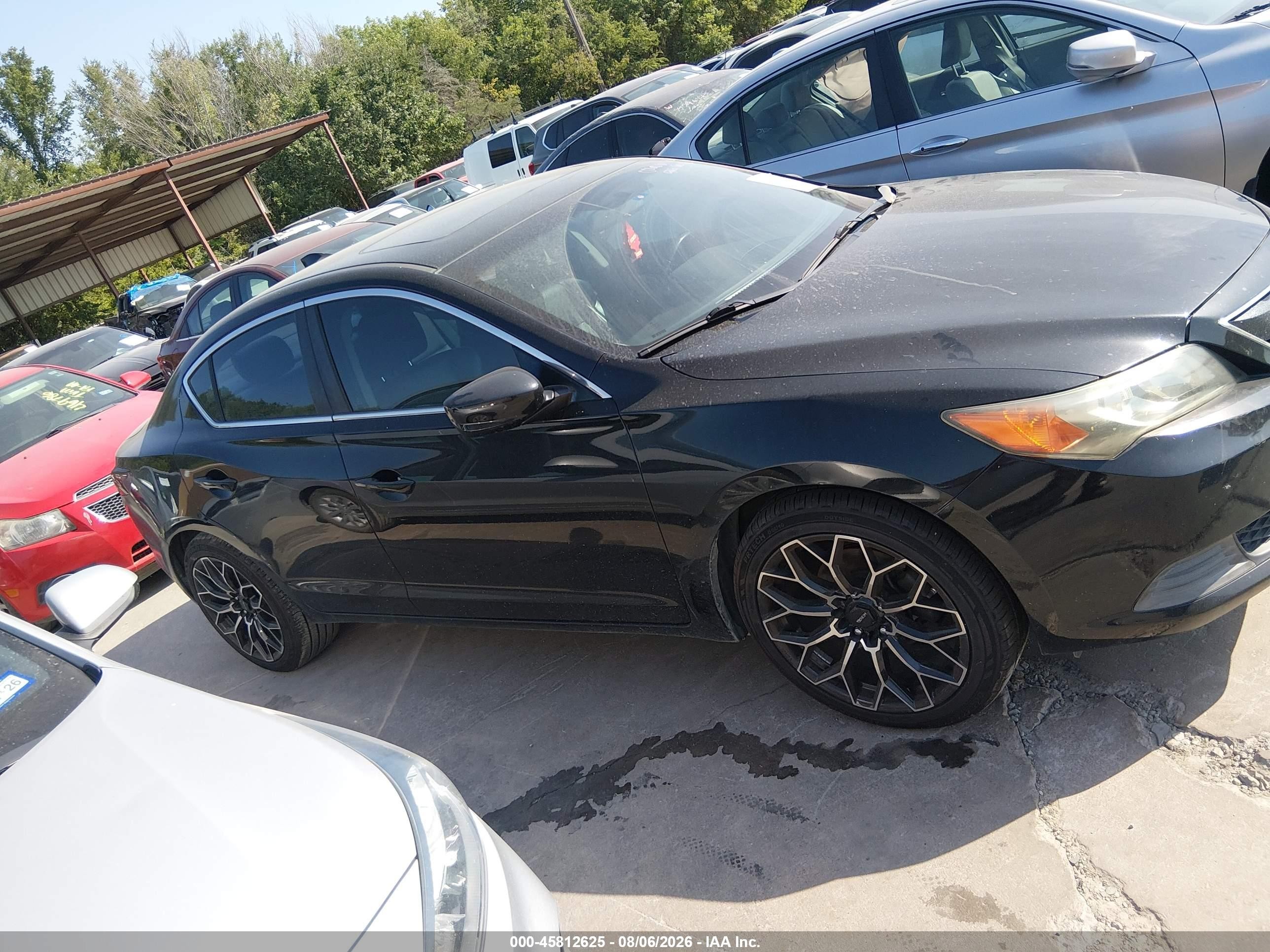 2015 Acura Ilx 2.0l Black vin: 19VDE1F34FE006080