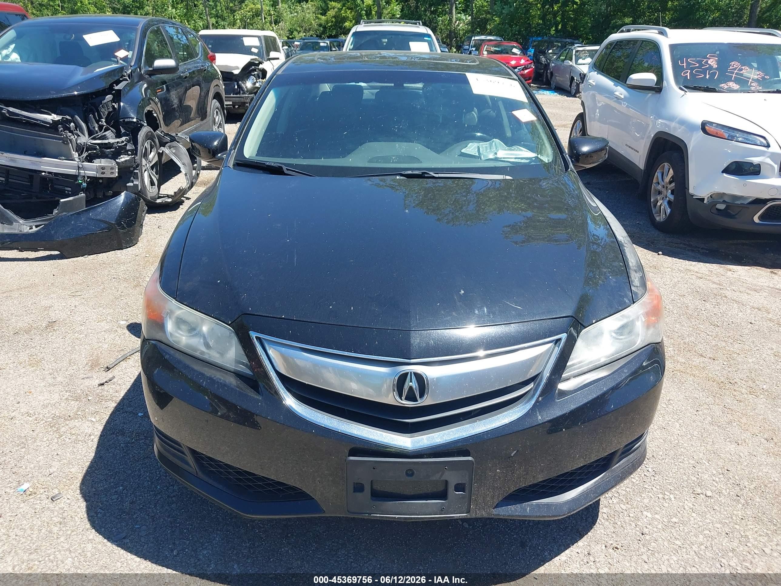 2015 Acura Ilx 2.0l Black vin: 19VDE1F35FE003575