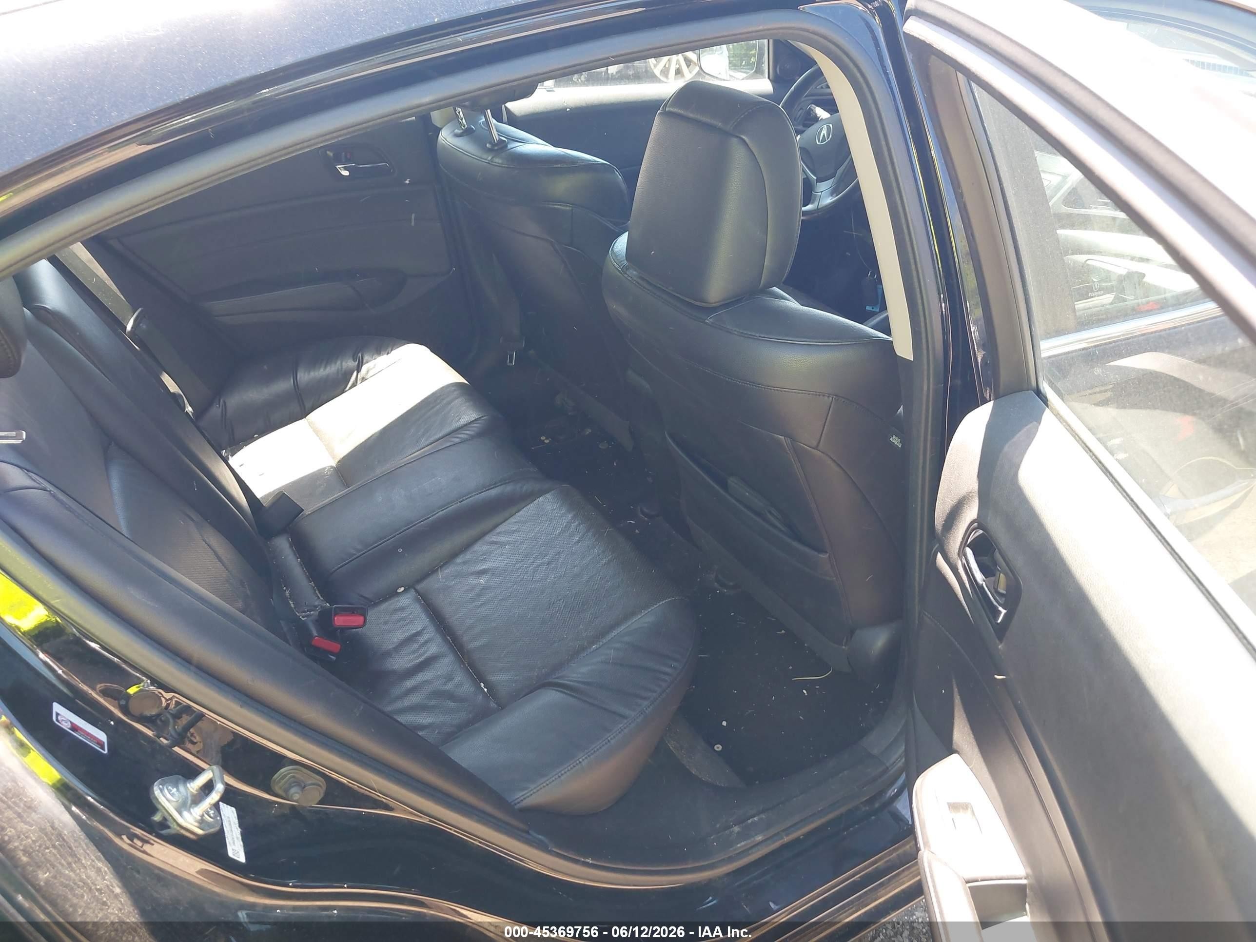 2015 Acura Ilx 2.0l Black vin: 19VDE1F35FE003575