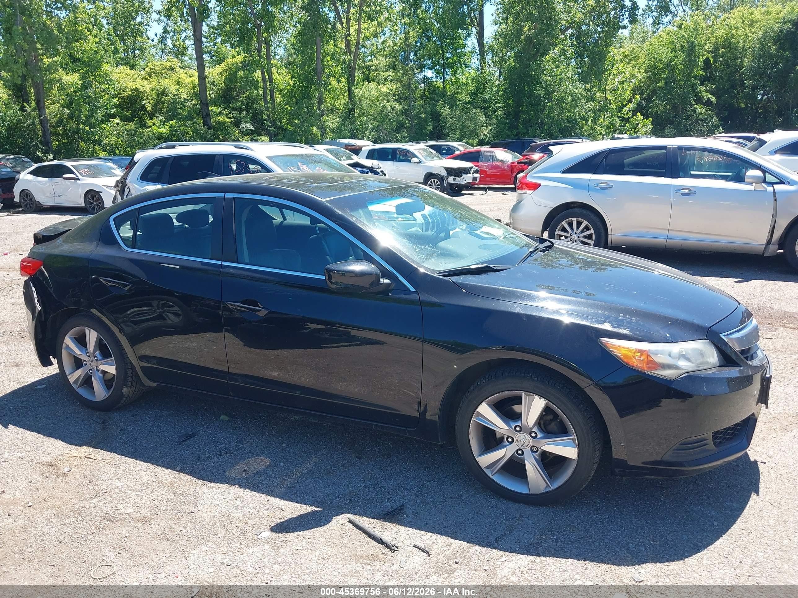 2015 Acura Ilx 2.0l Black vin: 19VDE1F35FE003575