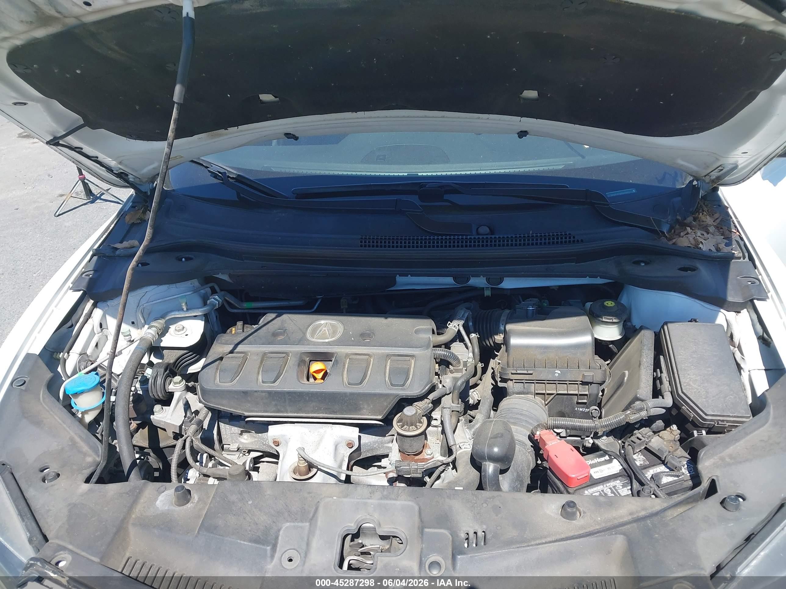 2015 Acura Ilx 2.0l White vin: 19VDE1F35FE006931