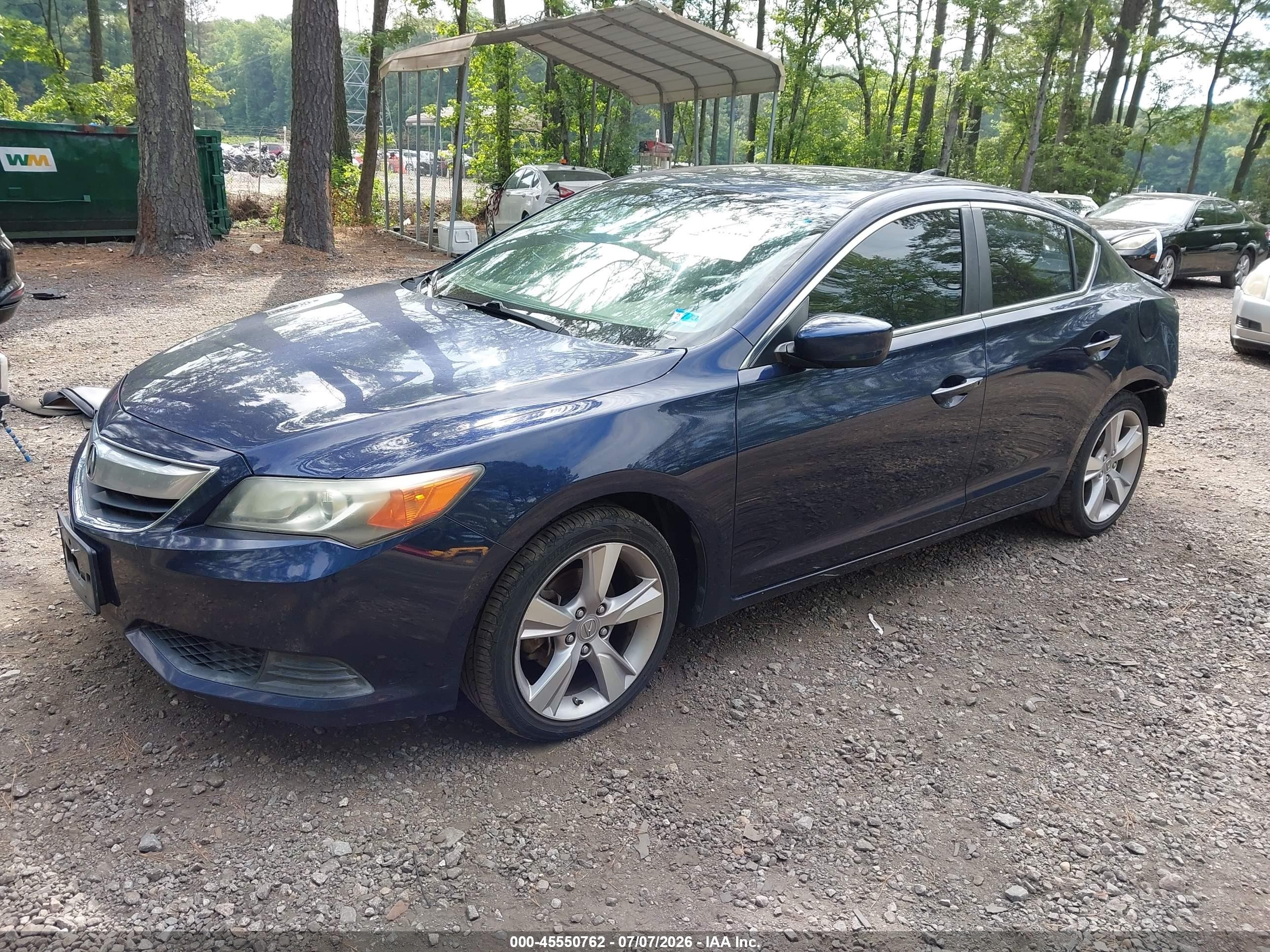 2015 Acura Ilx 2.0l Dark Blue vin: 19VDE1F35FE010820