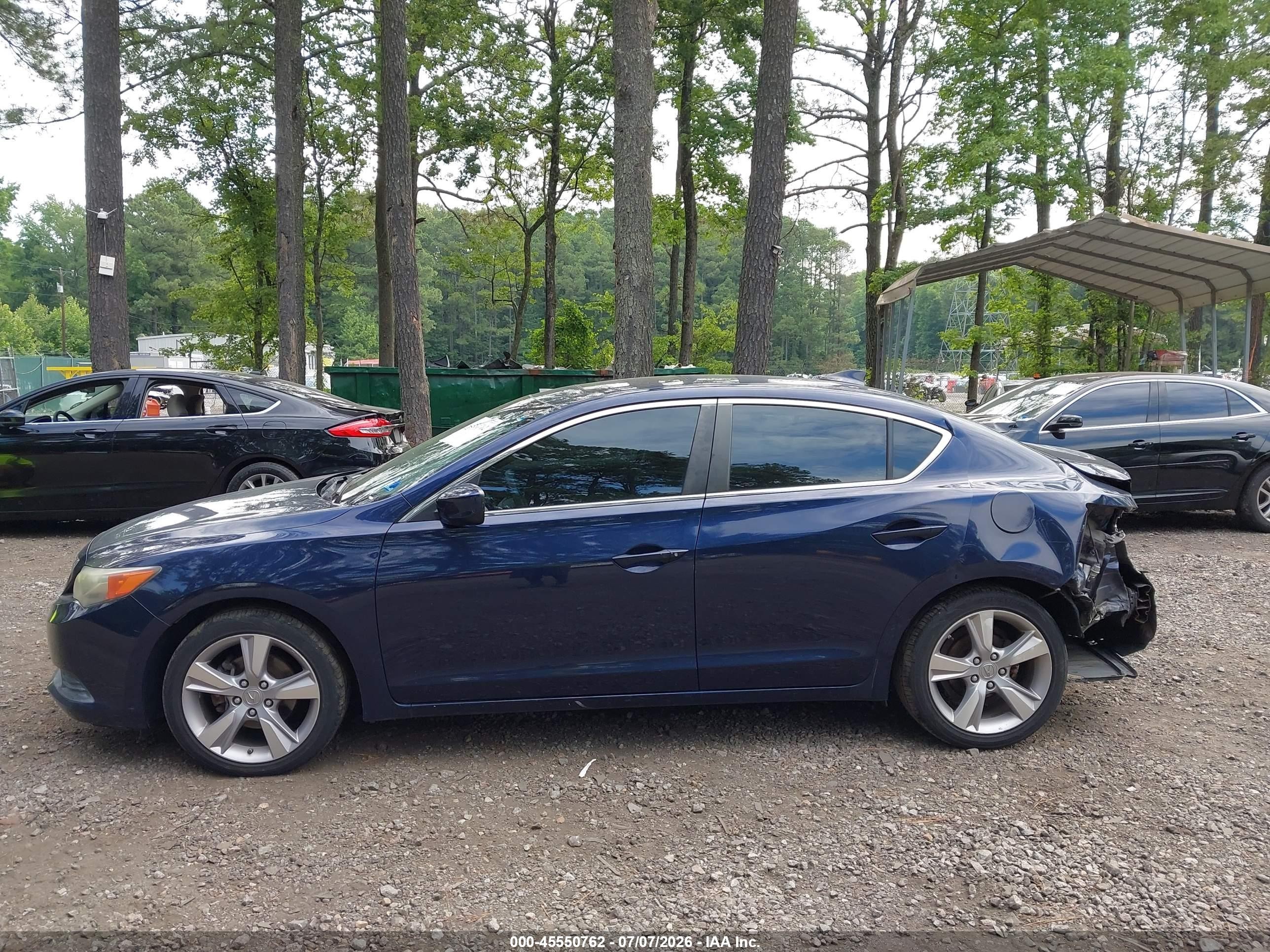 2015 Acura Ilx 2.0l Dark Blue vin: 19VDE1F35FE010820