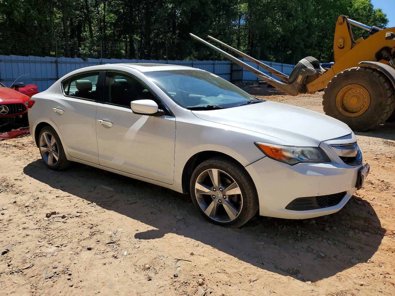 2014 Acura Ilx 20 White vin: 19VDE1F36EE000604