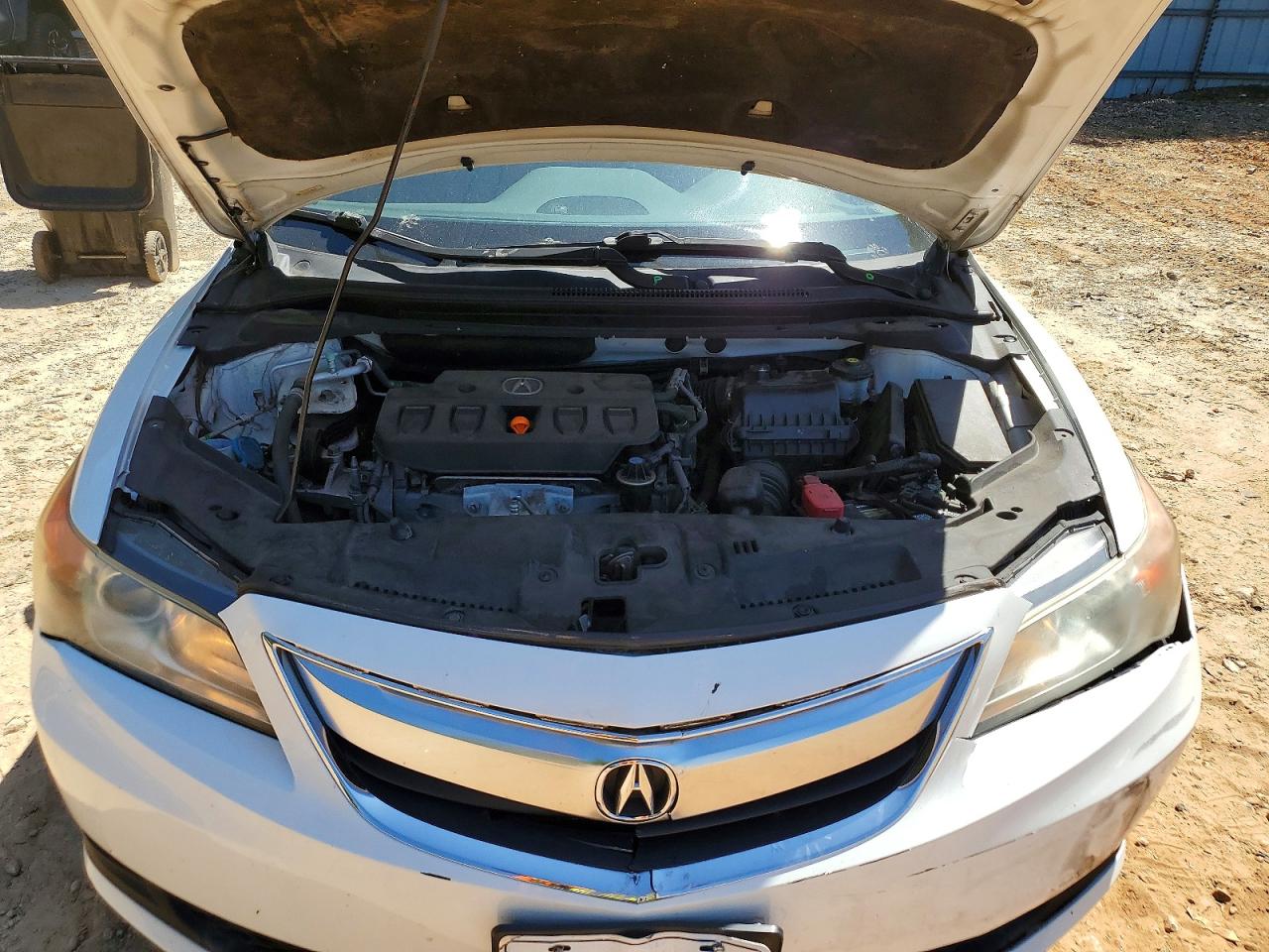 2014 Acura Ilx 20 White vin: 19VDE1F36EE000604