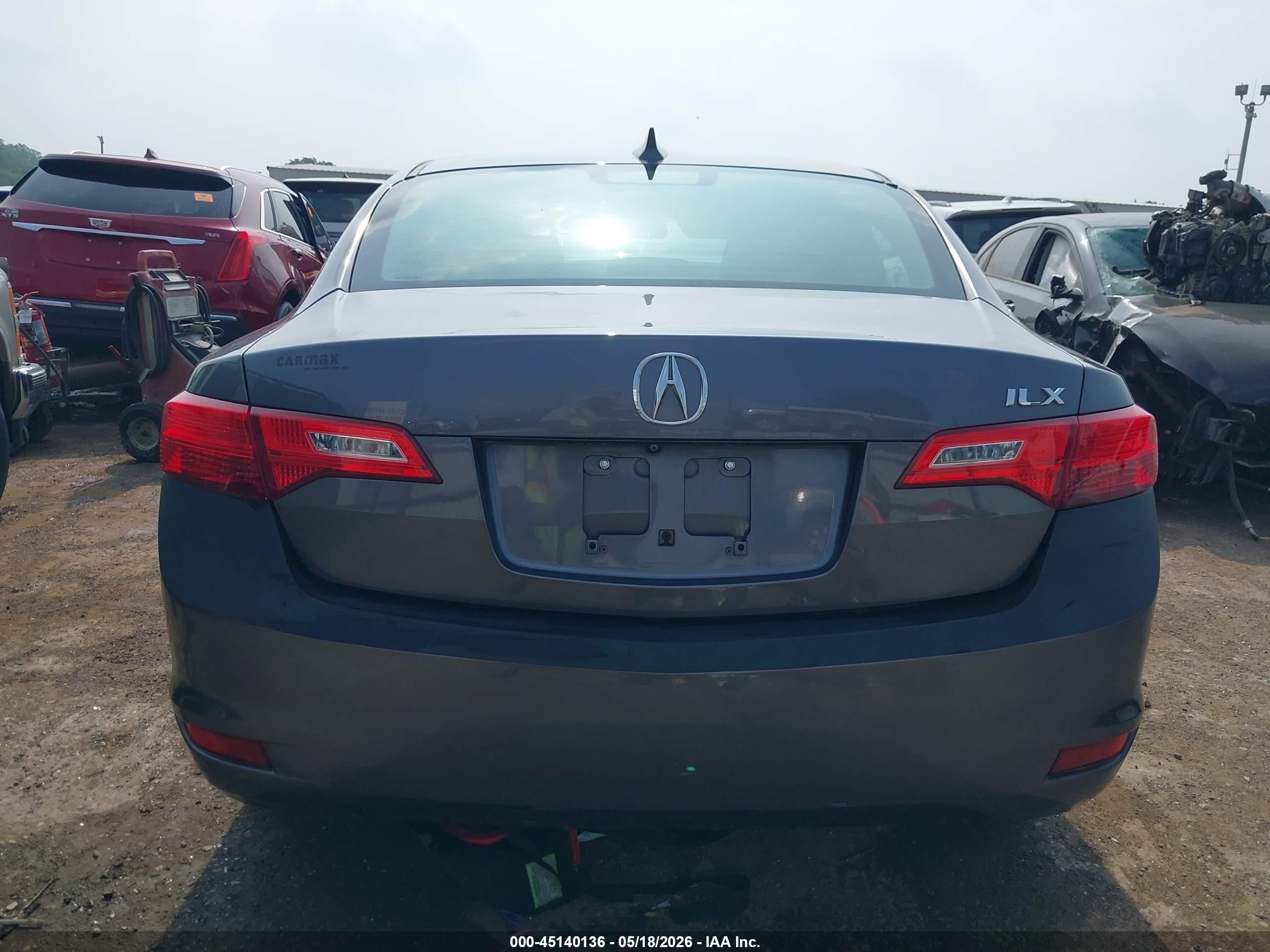2015 Acura Ilx 2.0l Gray vin: 19VDE1F36FE000376