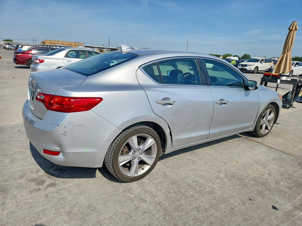 2015 Acura Ilx 20 Silver vin: 19VDE1F36FE008008