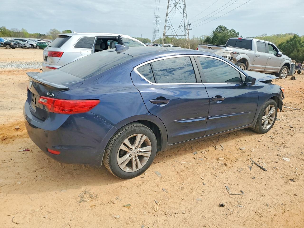 2013 Acura Ilx 20 Blue vin: 19VDE1F37DE014672