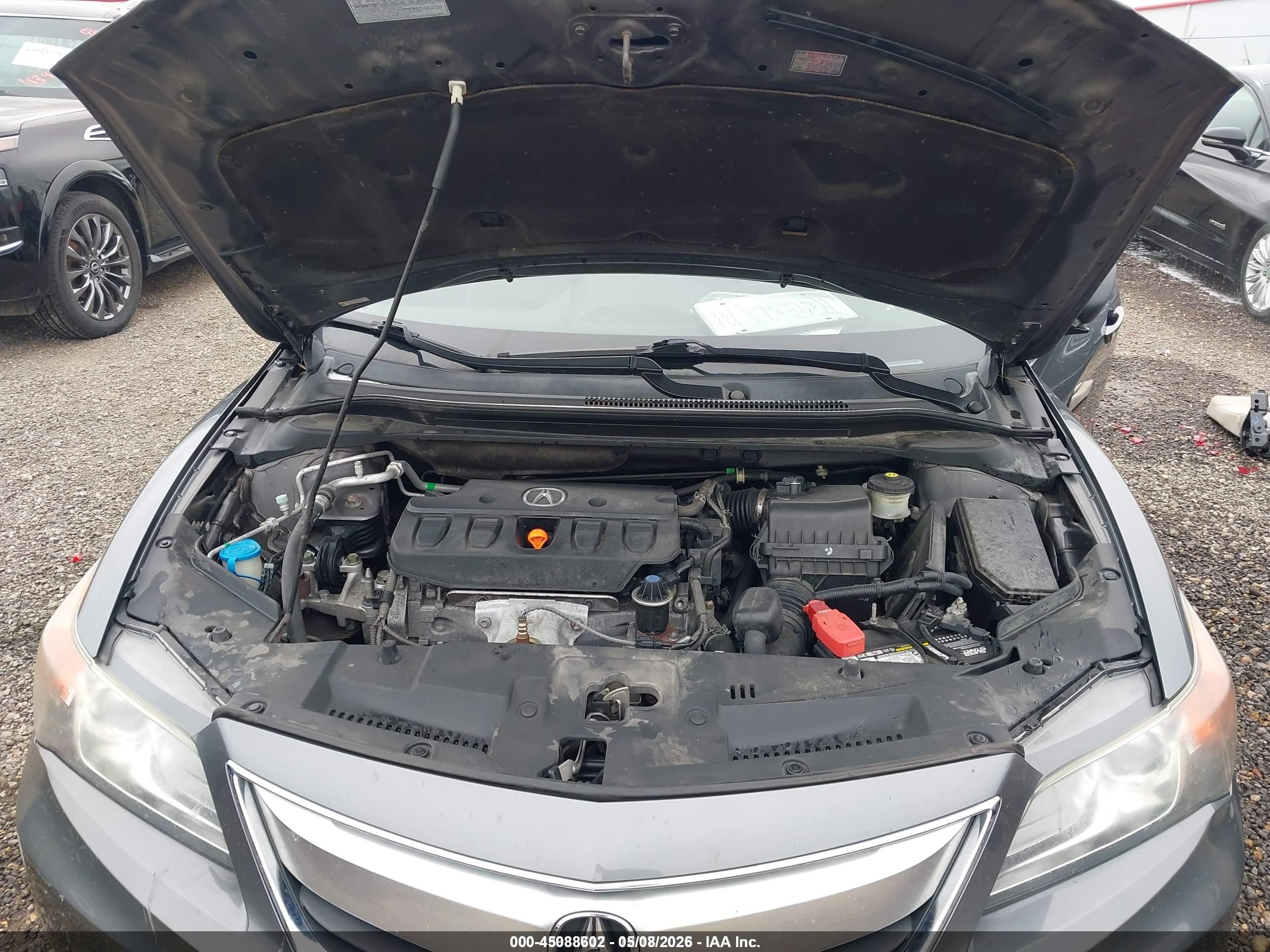 2014 Acura Ilx 2.0l Gray vin: 19VDE1F37EE005794