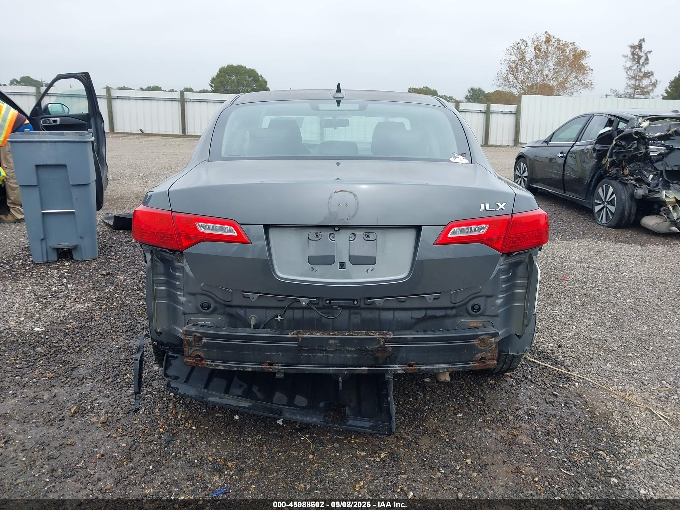 2014 Acura Ilx 2.0l Gray vin: 19VDE1F37EE005794