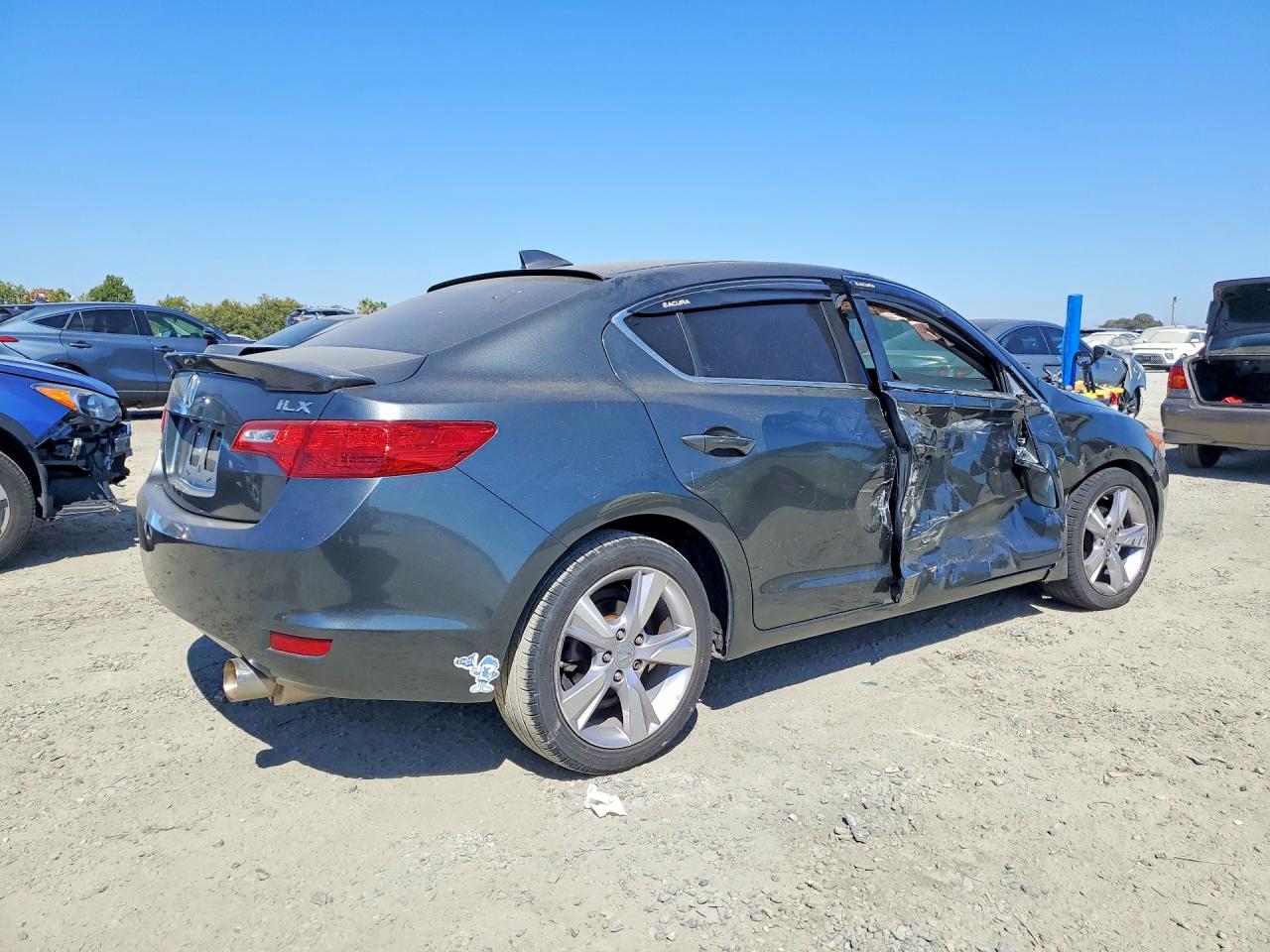 2014 Acura Ilx 20 Серый vin: 19VDE1F37EE011563