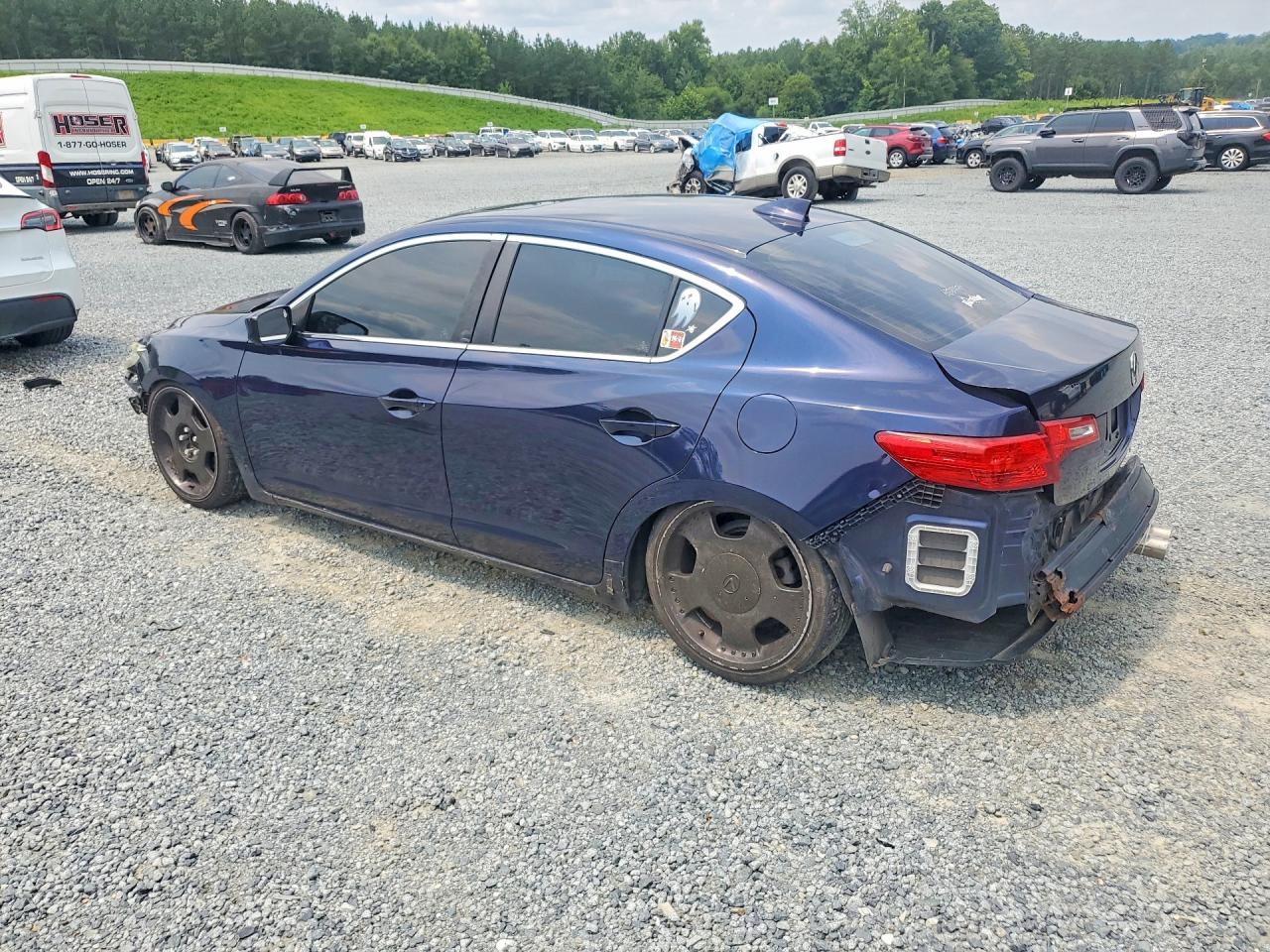 2014 Acura Ilx 20 Blue vin: 19VDE1F37EE013314