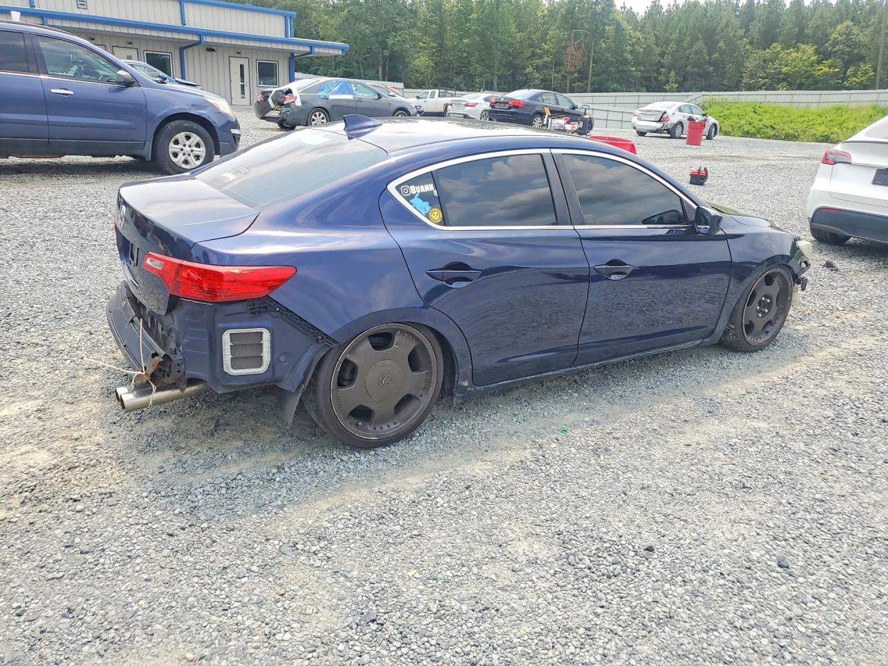 2014 Acura Ilx 20 Blue vin: 19VDE1F37EE013314
