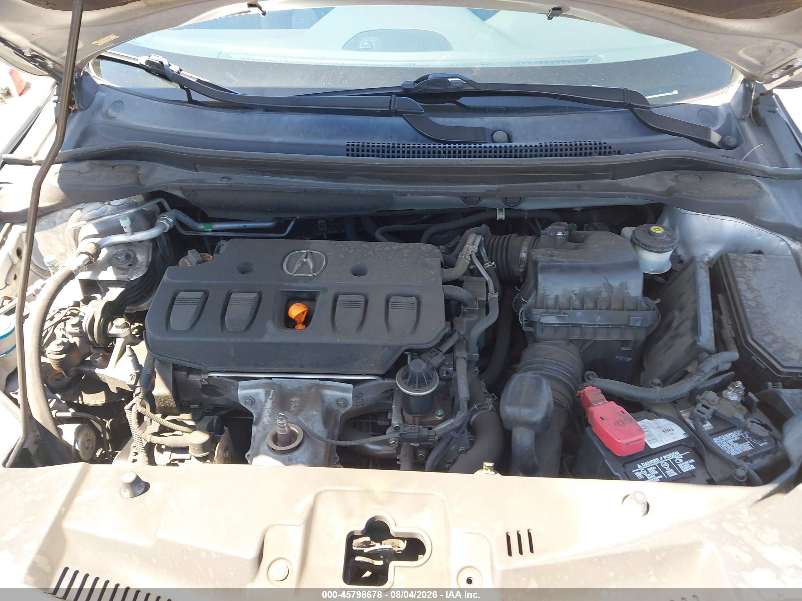 2014 Acura Ilx 2.0l Silver vin: 19VDE1F37EE014530