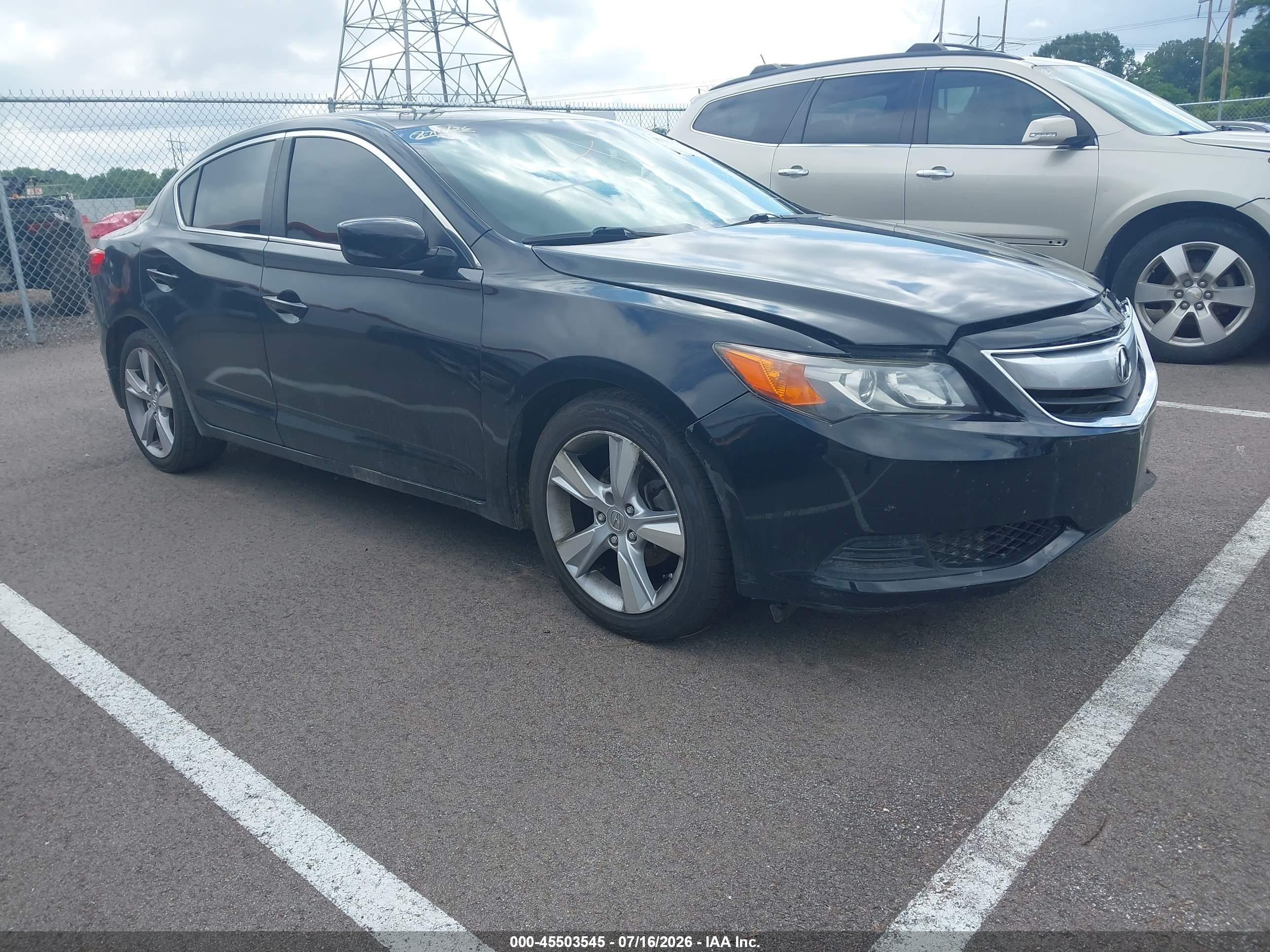 2014 Acura Ilx 2.0l Black vin: 19VDE1F37EE015287